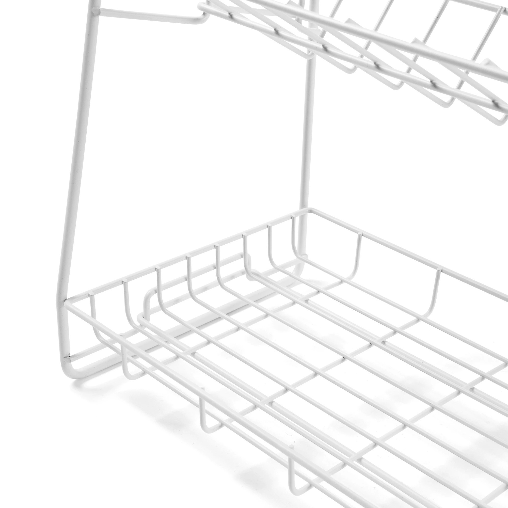 9 White Wire Angled Shelf, 9 of 9