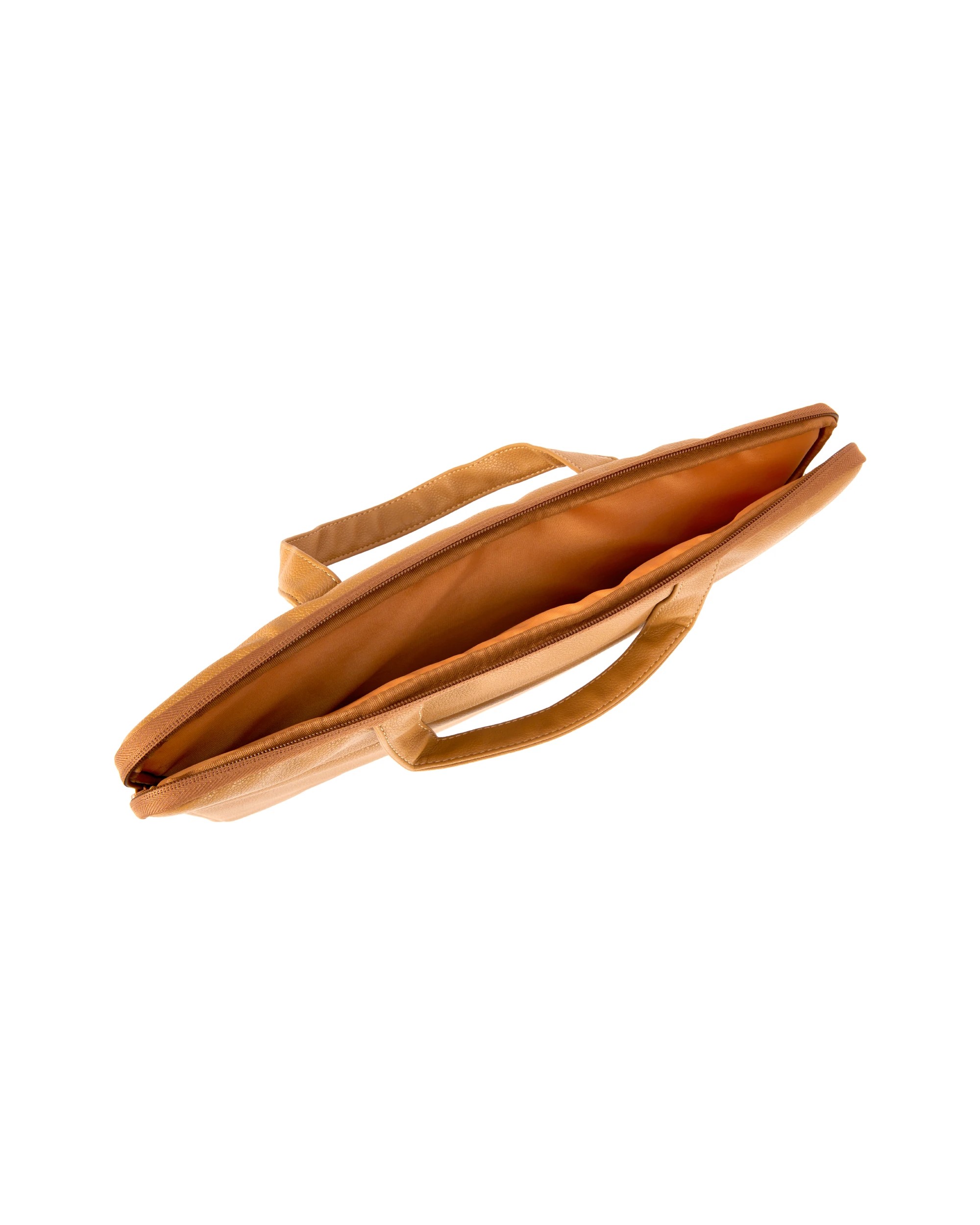 6 15in. Laptop PU Bag - Brown, 6 of 7