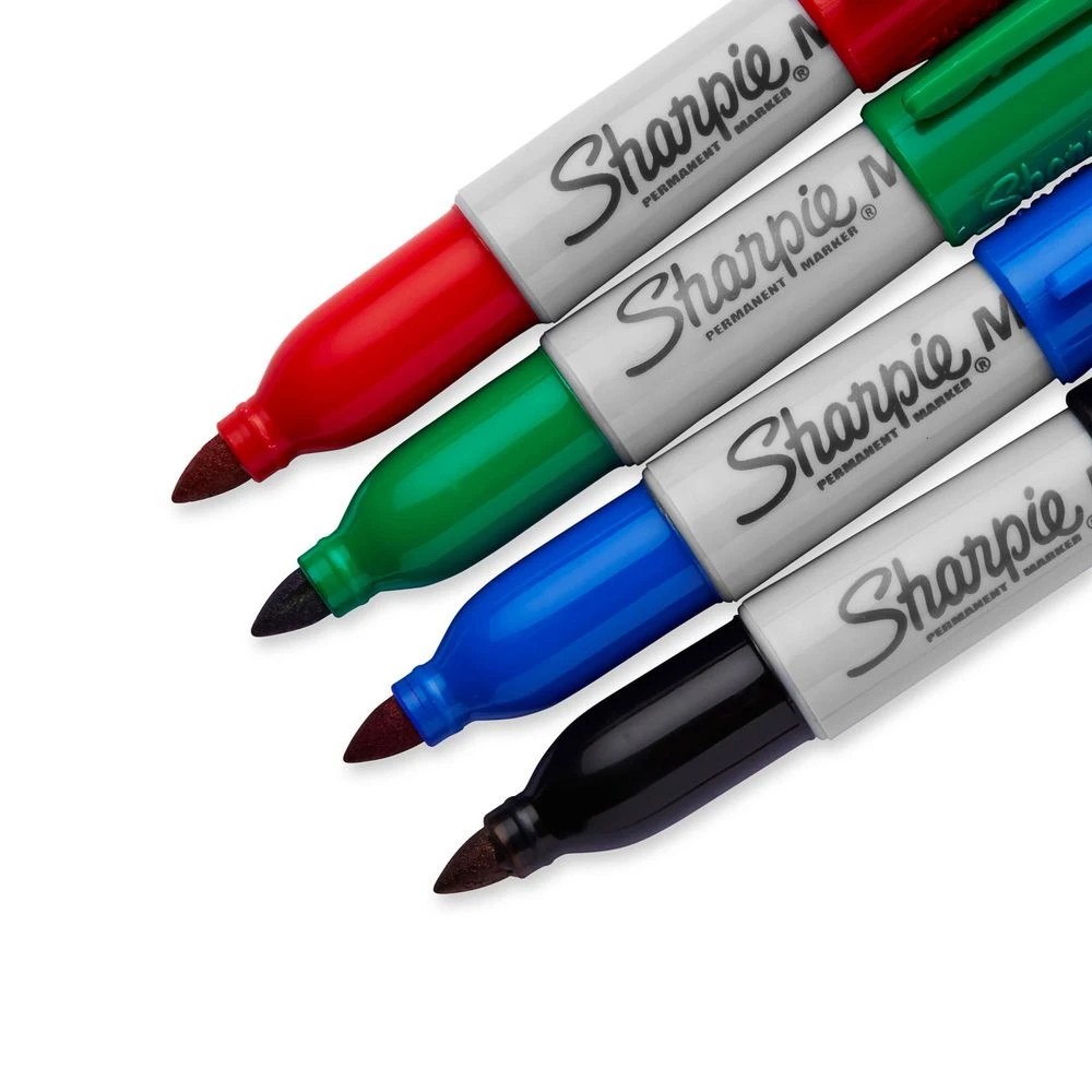 3 Sharpie Mini Permanent Markers Assorted 4 Pack, 3 of 5