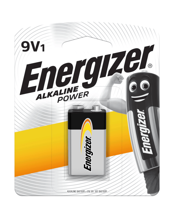 Energizer 9V Alkaline Power Battery