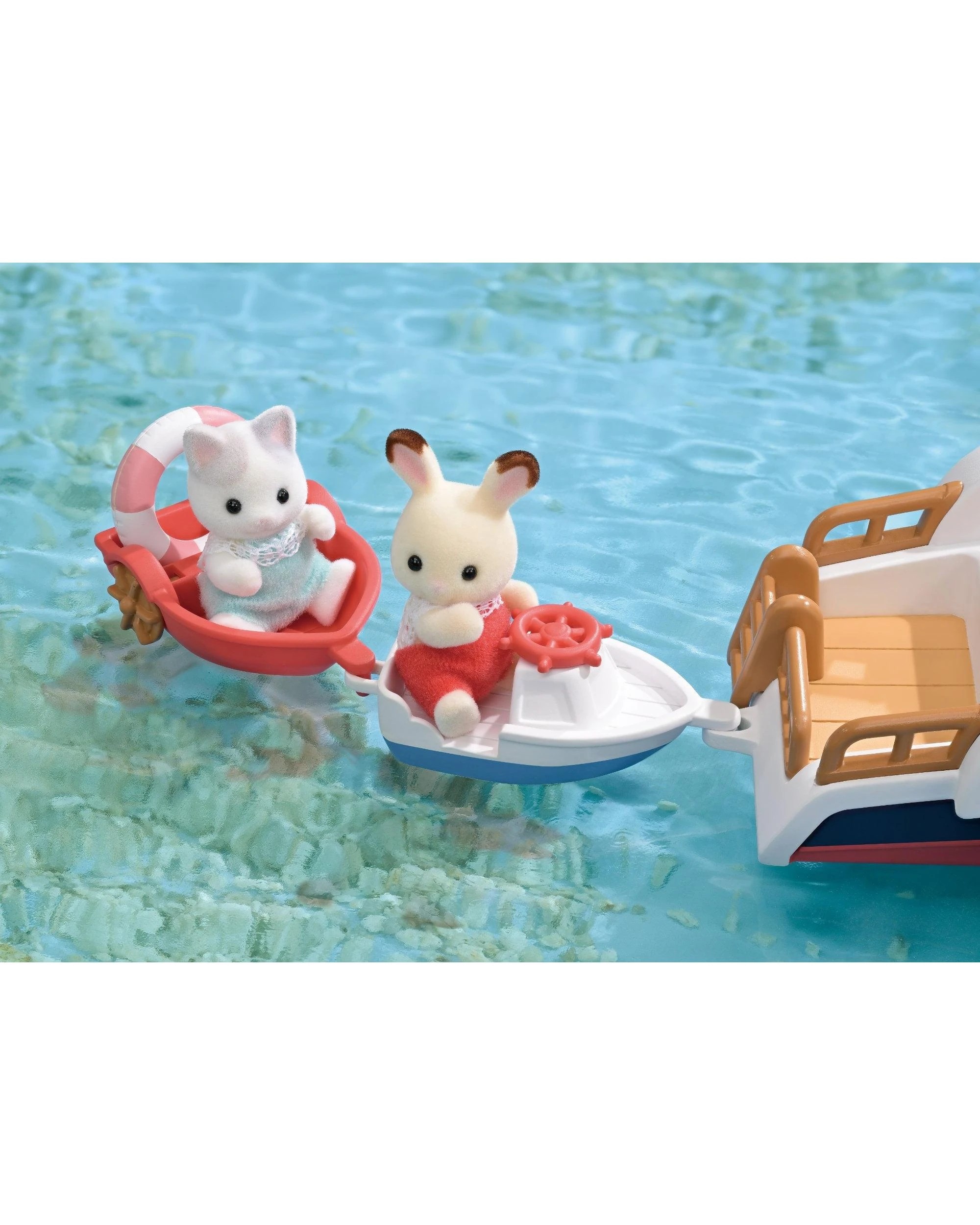 8 Sylvanian Families Seal Sailors Leisure Boat, 8 of 9
