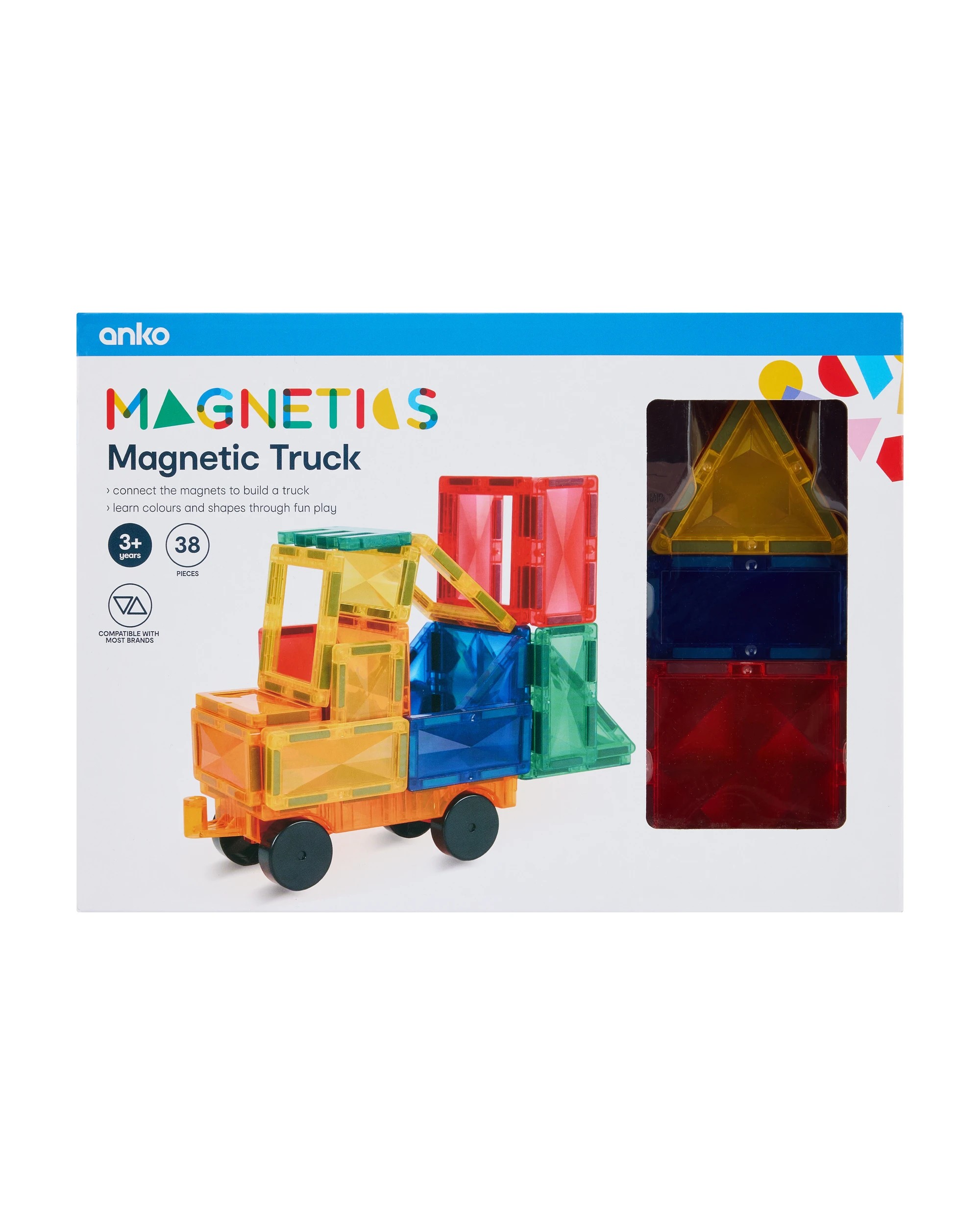 6 38 Piece Magnetic Truck Set, 6 of 7