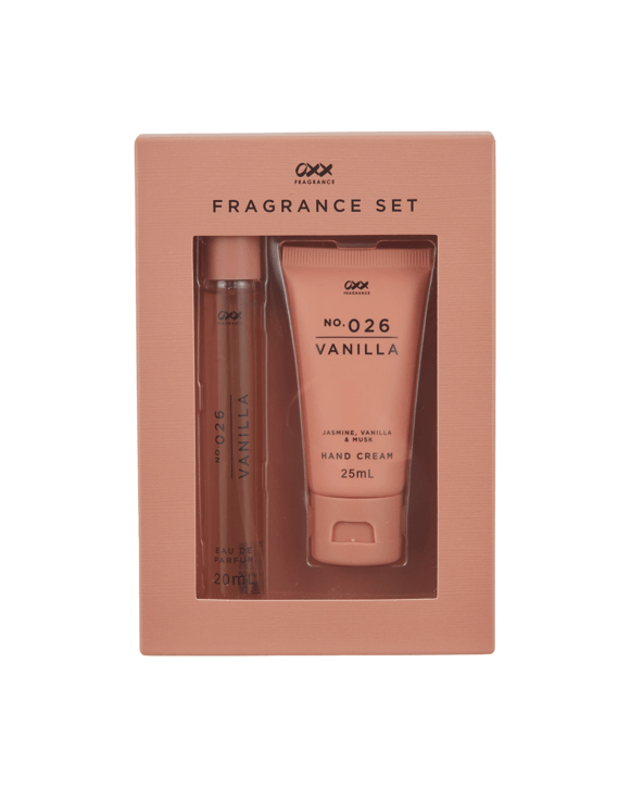 OXX Fragrance No. 026 Vanilla Fragrance Set