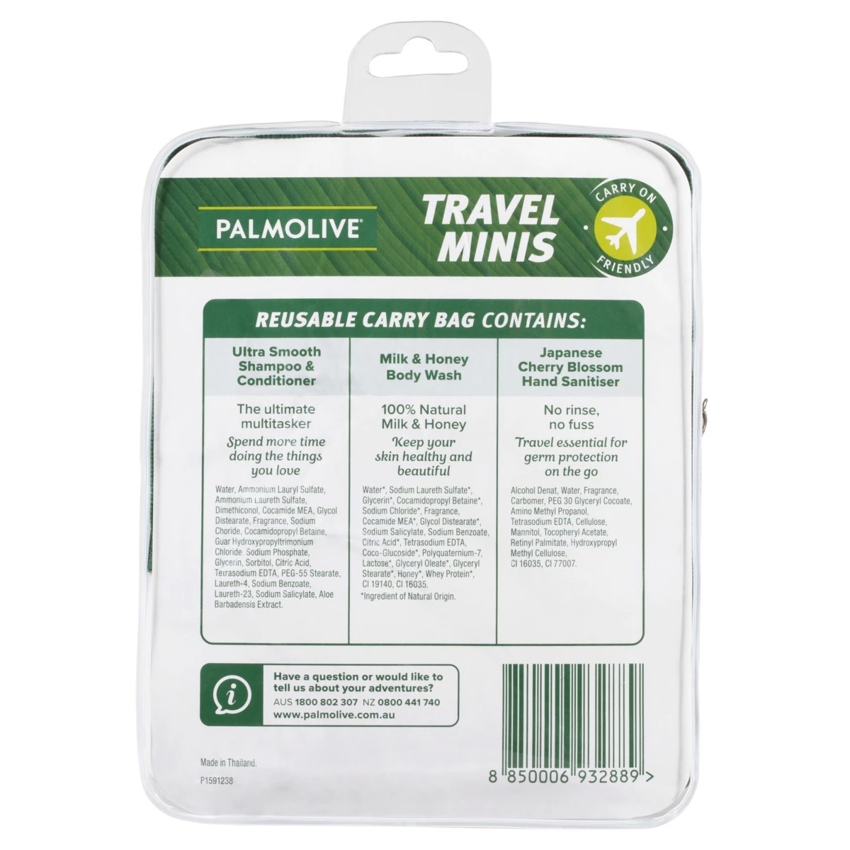 4 Palmolive Travel Minis Pack, 4 of 8