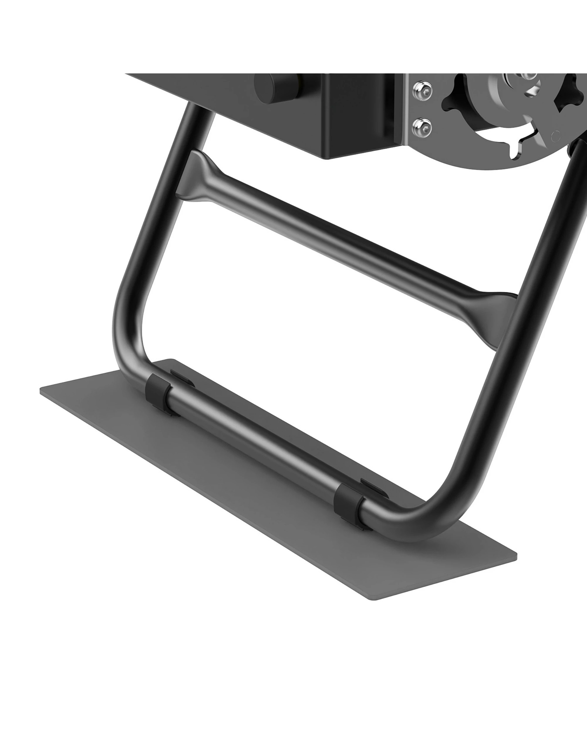 4 Advwin Foldable Pilates Reformer Machine Exercise Equipment with Wheels Black, 4 of 7