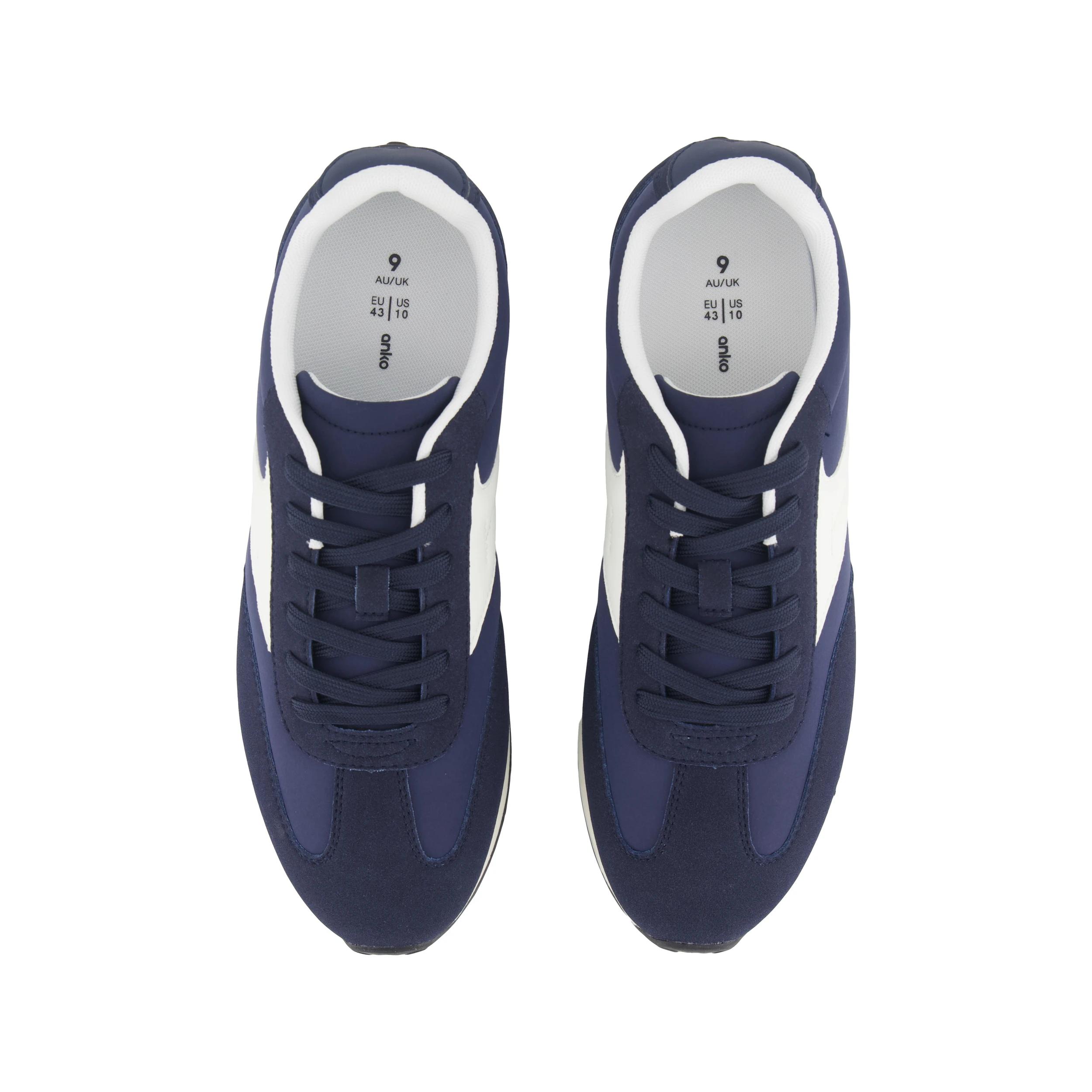 3 Nylon Sneakers Navy, 3 of 5