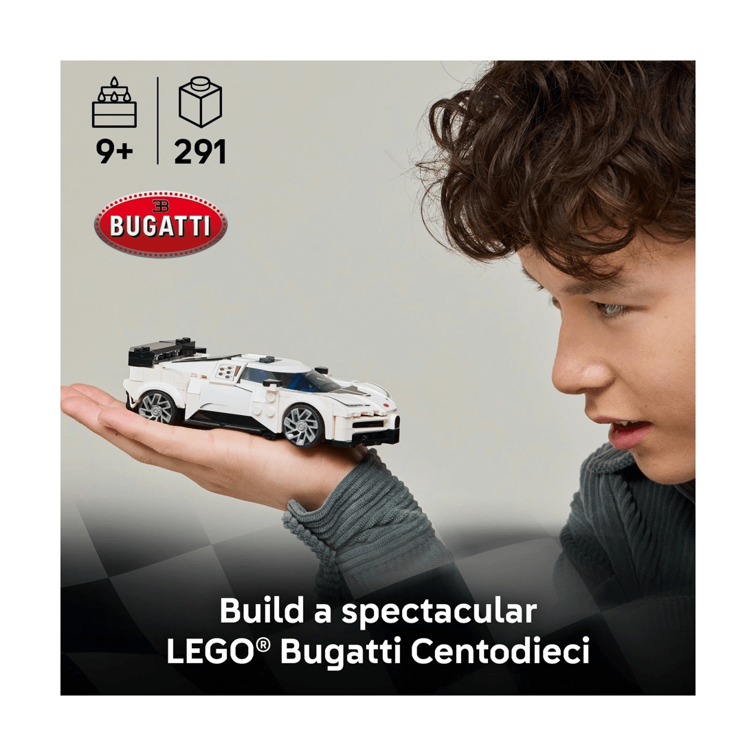 3 LEGO Speed Champions Bugatti Centodieci Hyper Sports Car 77240, 3 of 10