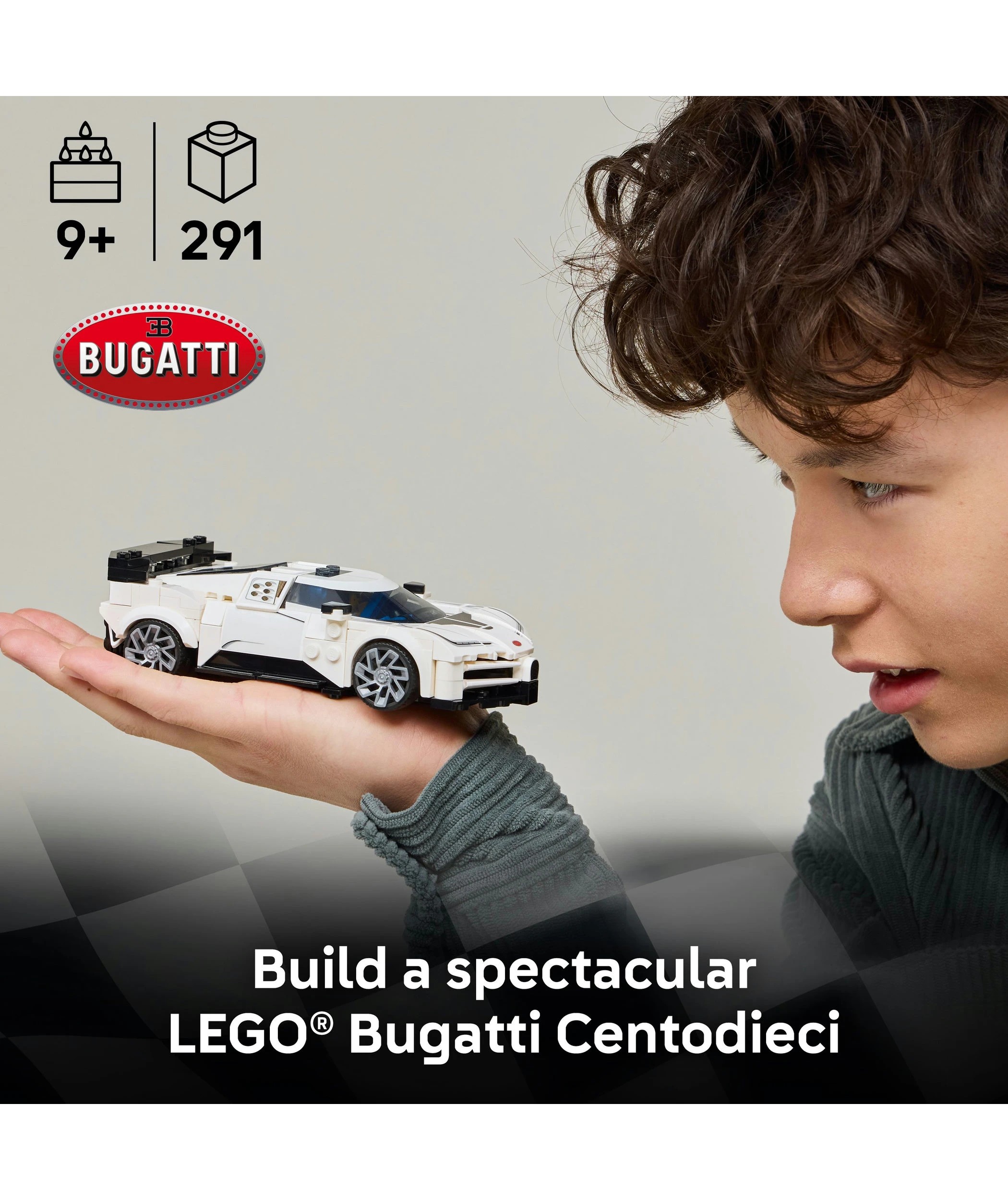 3 LEGO Speed Champions Bugatti Centodieci Hyper Sports Car 77240, 3 of 10