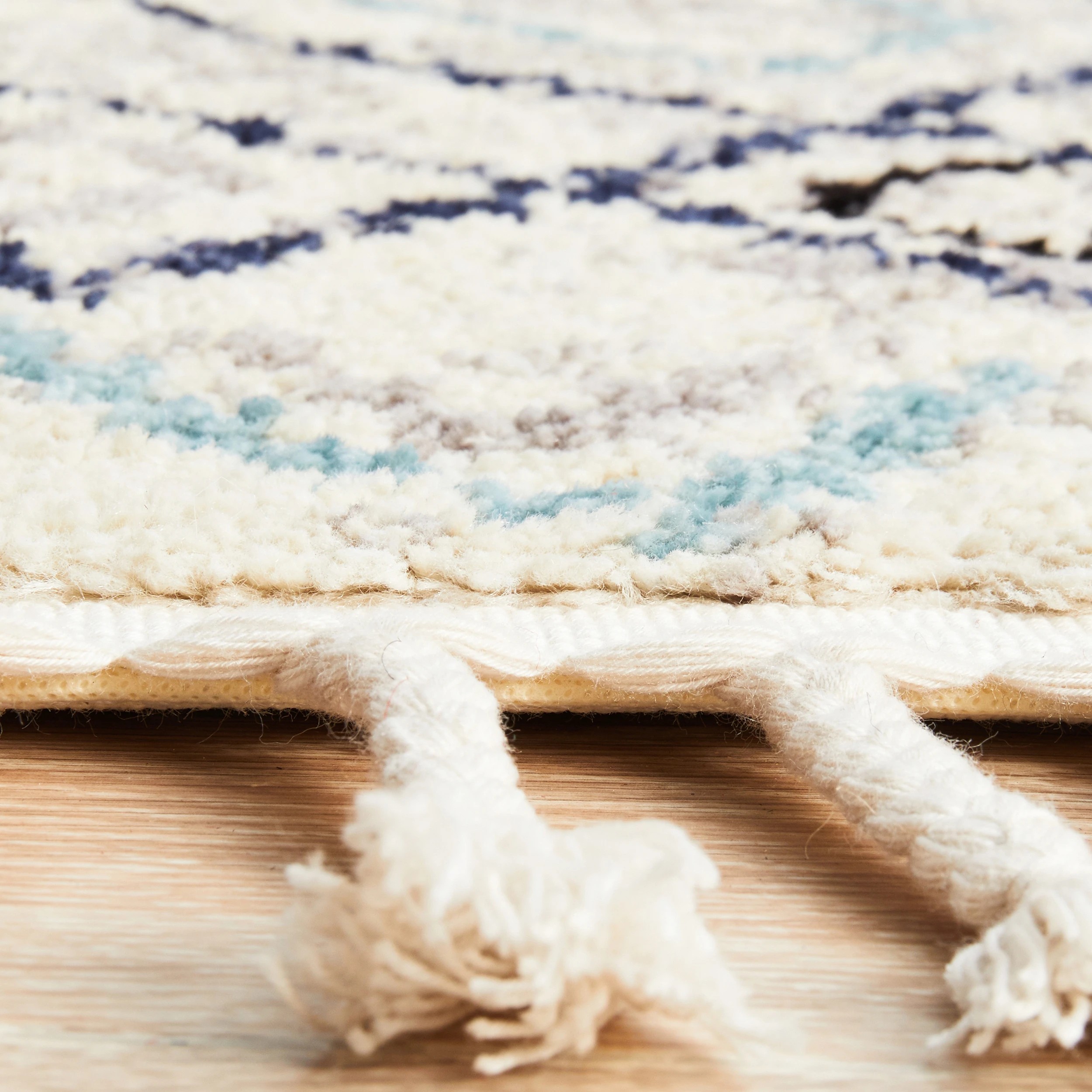 7 Common Ground Rugs Medina 666 400x300cm - Extra Extra Large Shag Rug - Natural, 7 of 8