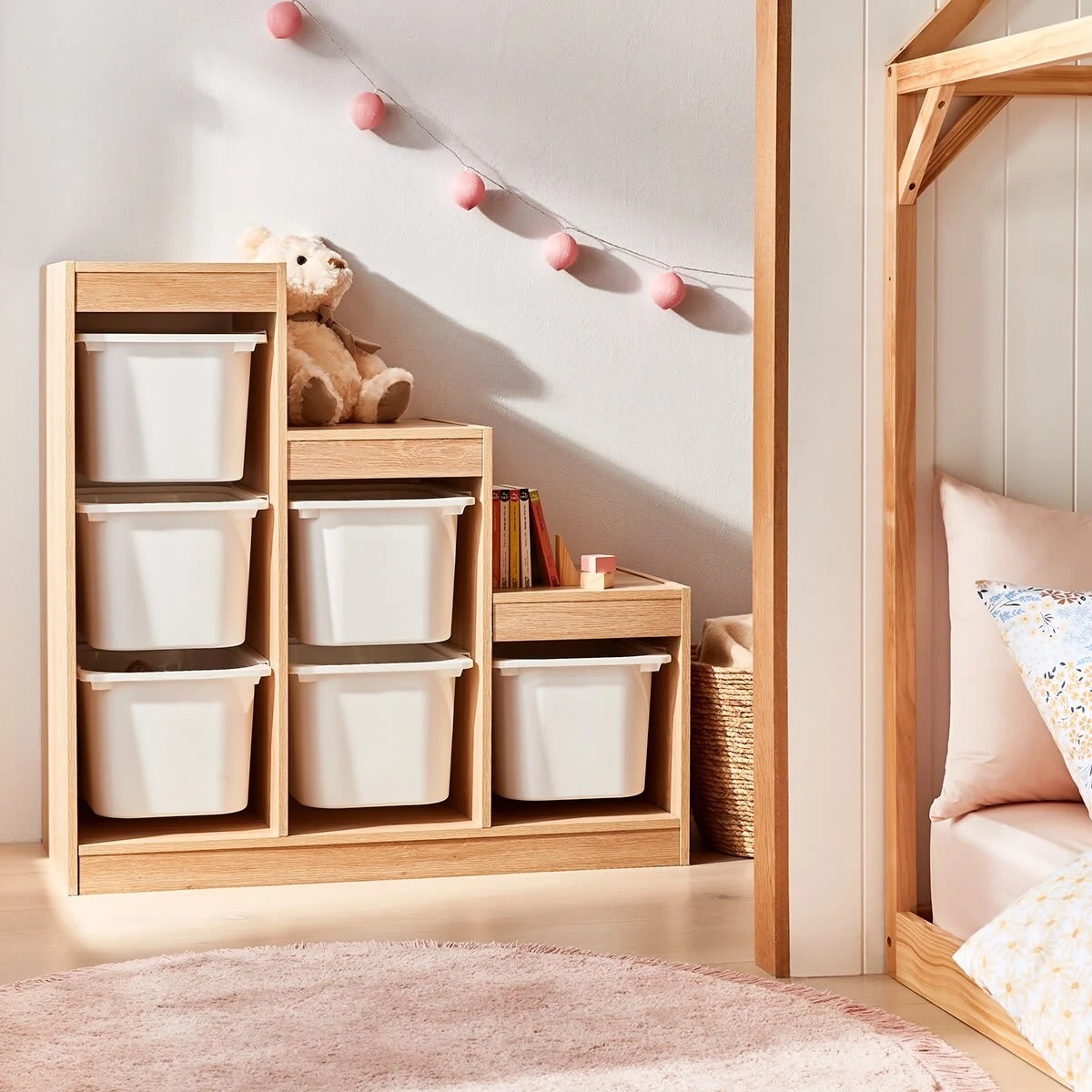 1 Tiered Unit 6 Tub Organiser, 1 of 6