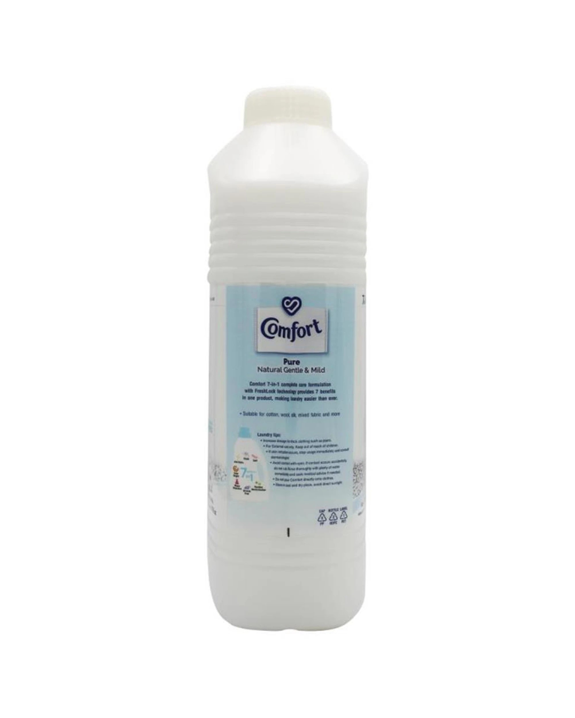 3 Comfort 6PK Fabric Conditioner Pure Natural Gentle Mild Hypoallergenic 2L - Multi, 3 of 3