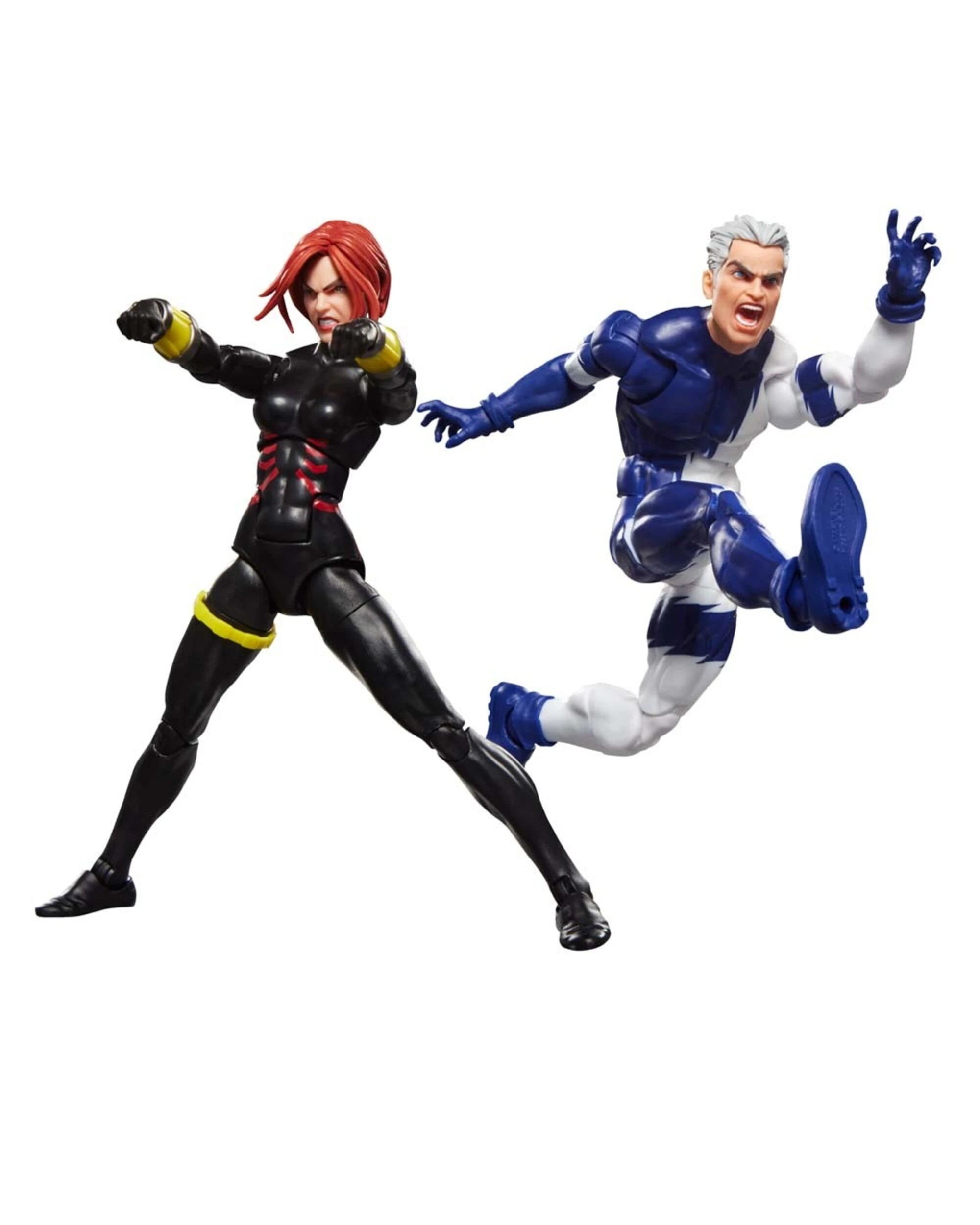1 Marvel - Avengers - Marvel Legends Series Black Widow and Quicksilver 2-Pack 6" Action Figures, 1 of 5