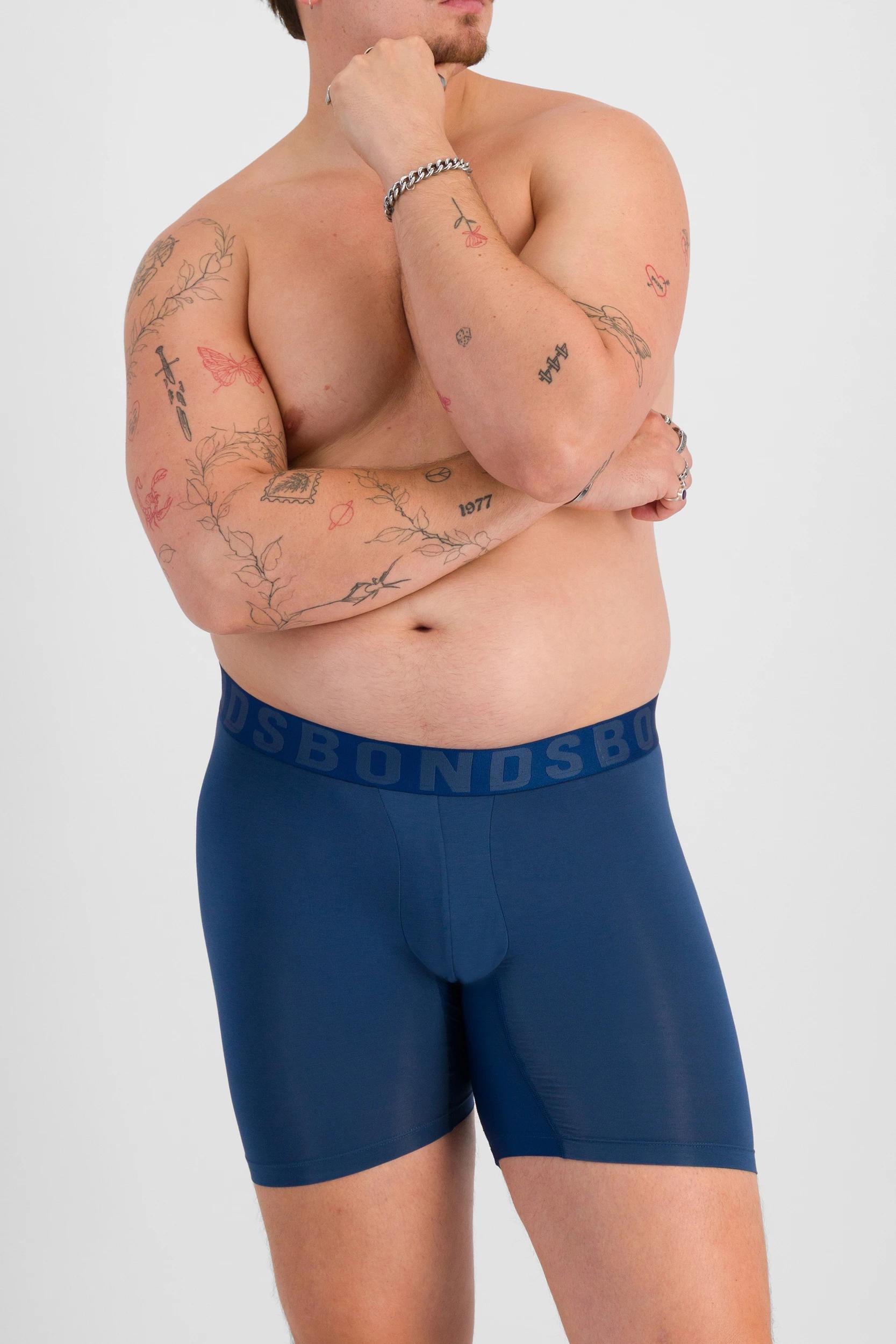 1 Bonds Chafe Off Trunks BLUEWOOD/CAPTAIN MCCOOL, 1 of 5