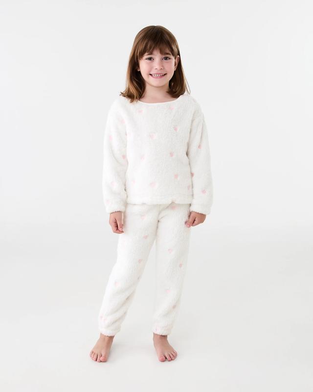 Embroidery Fluffy Pyjama