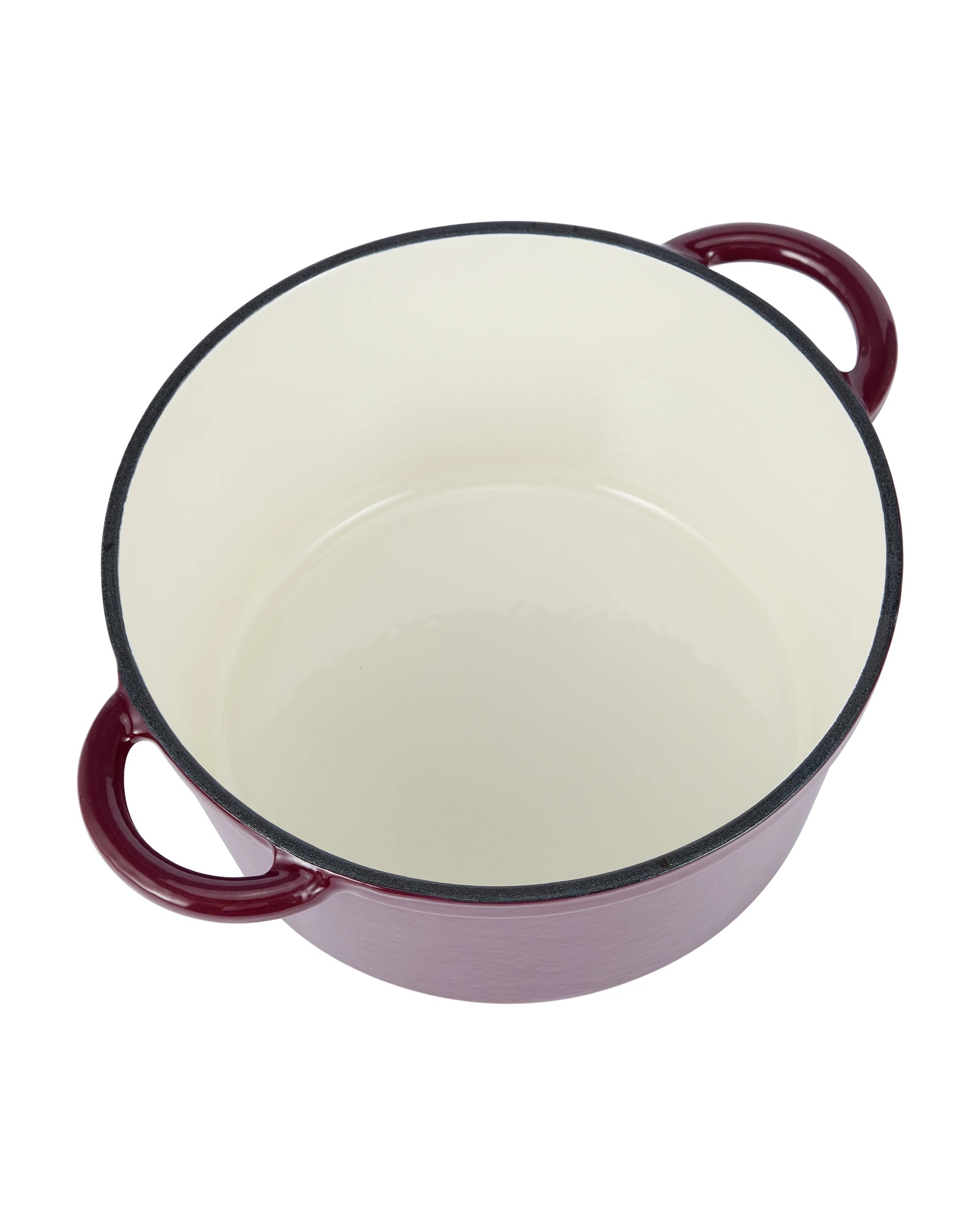 4 4L Bow Embossed Cast Iron Casserole - Red, 4 of 6