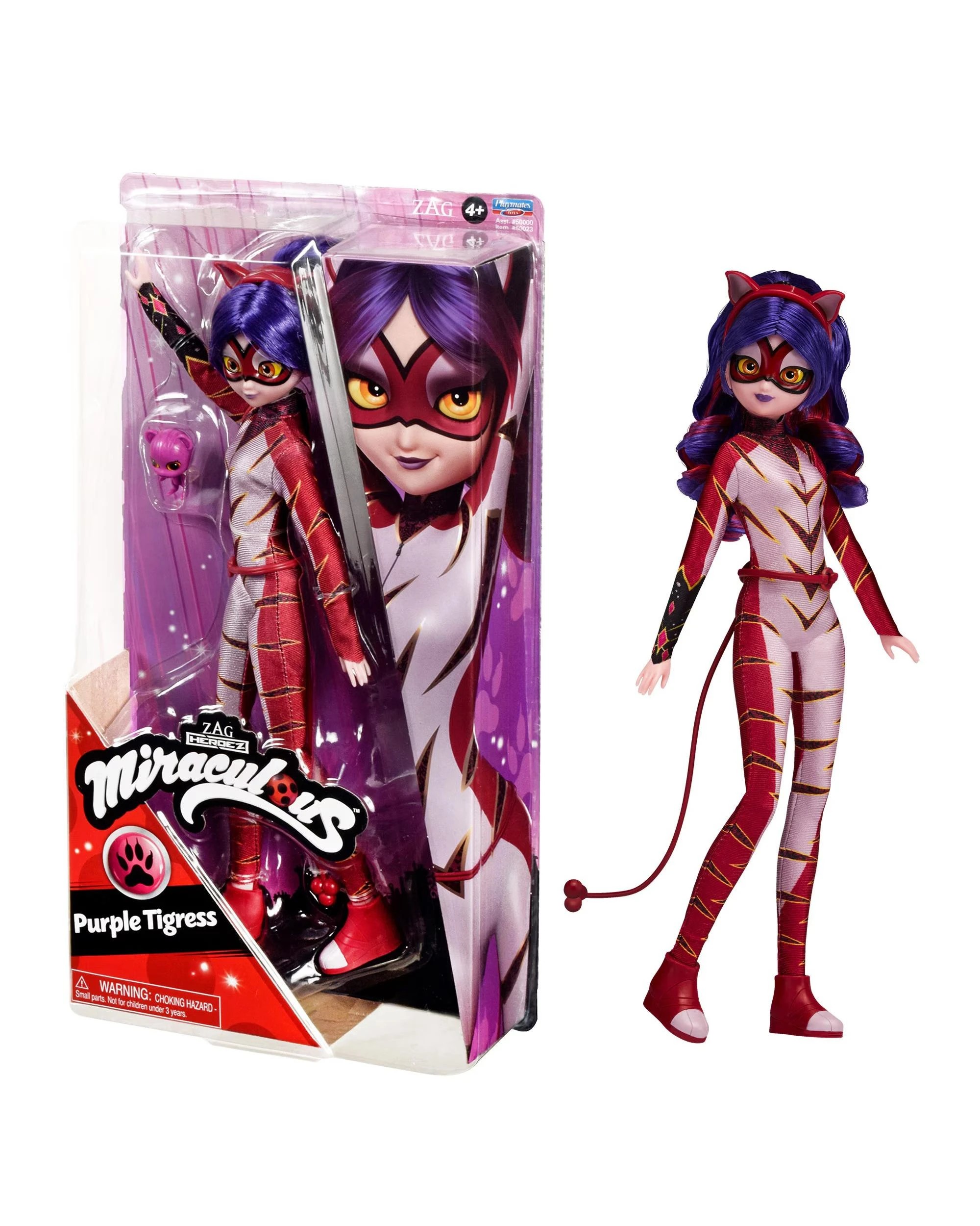 1 Miraculous Purple Tigress Fashion Doll, 1 of 4