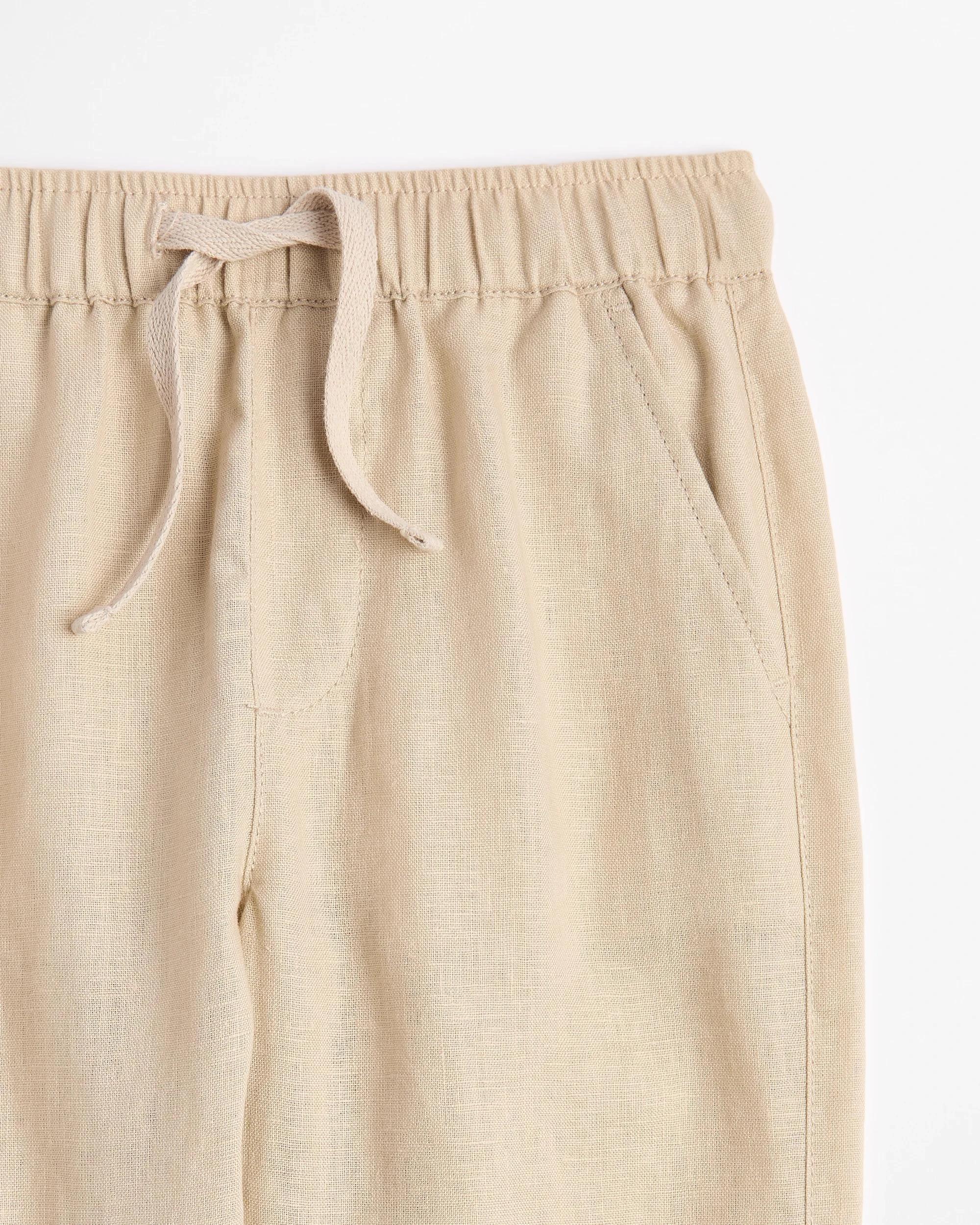 5 Target European Linen Pant CREAM, 5 of 9
