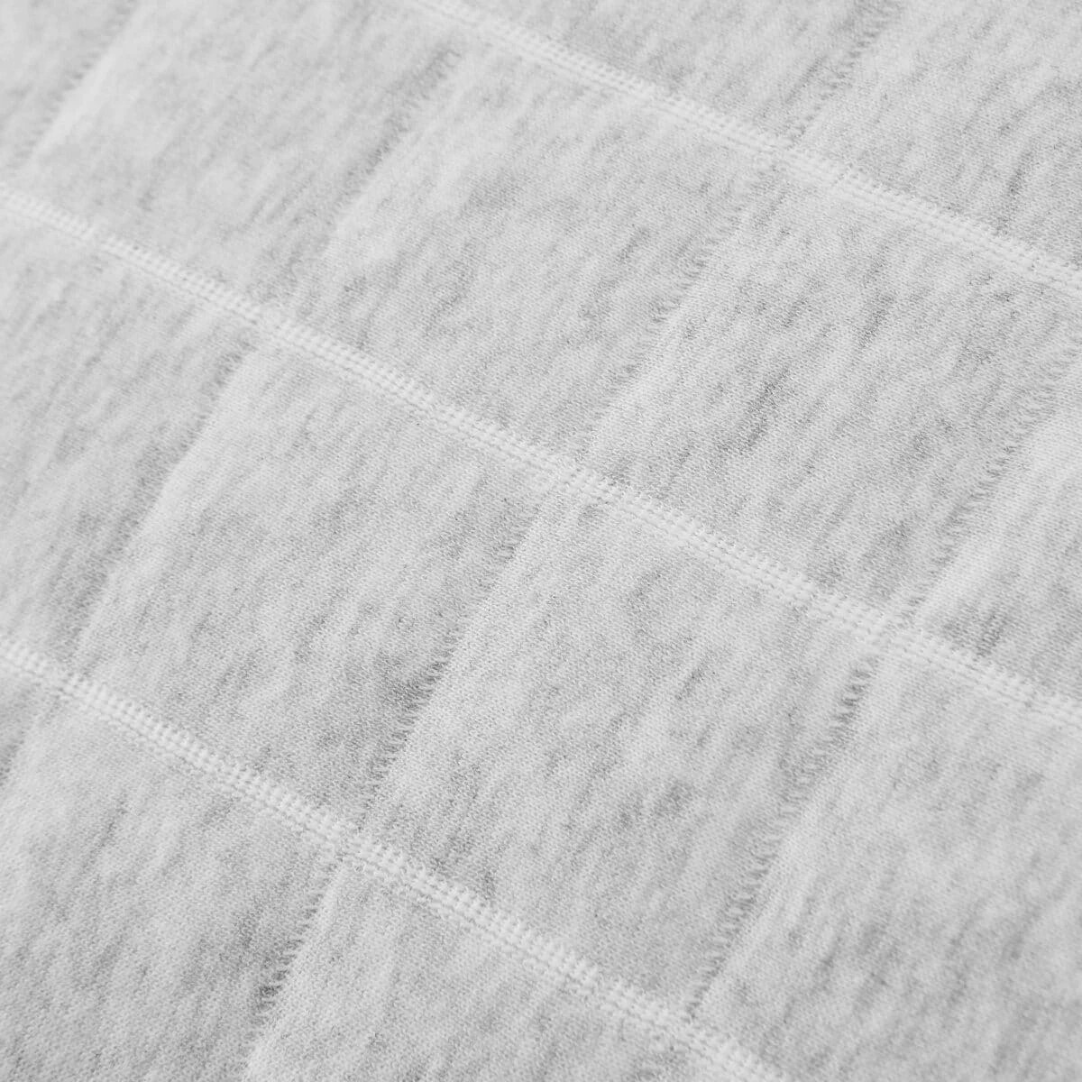 4 Jersey Quilt Cover Set - Double Bed, Grey, 4 of 6