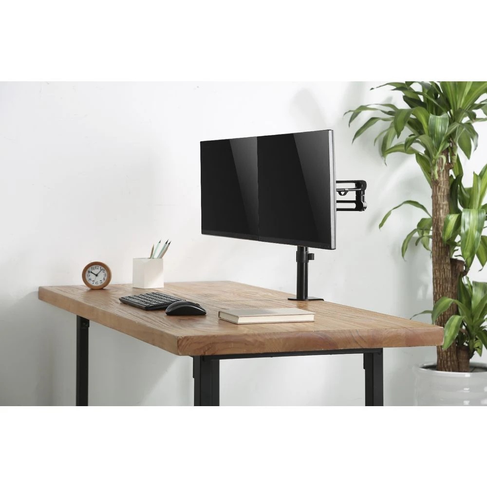 2 Brateck Dual Monitor Articulating Pole Arm 17-32", 2 of 8