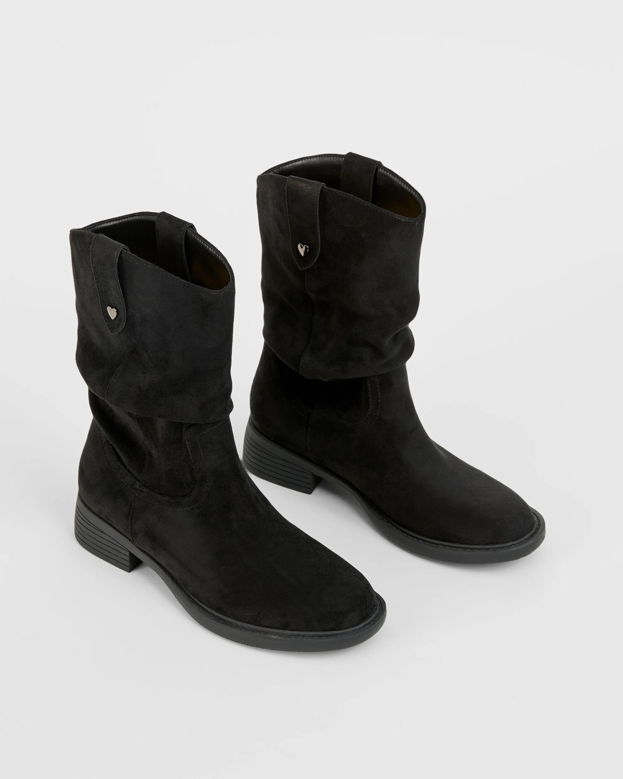 2 Target Kids Shuffle Long Boots BLACK, 2 of 3