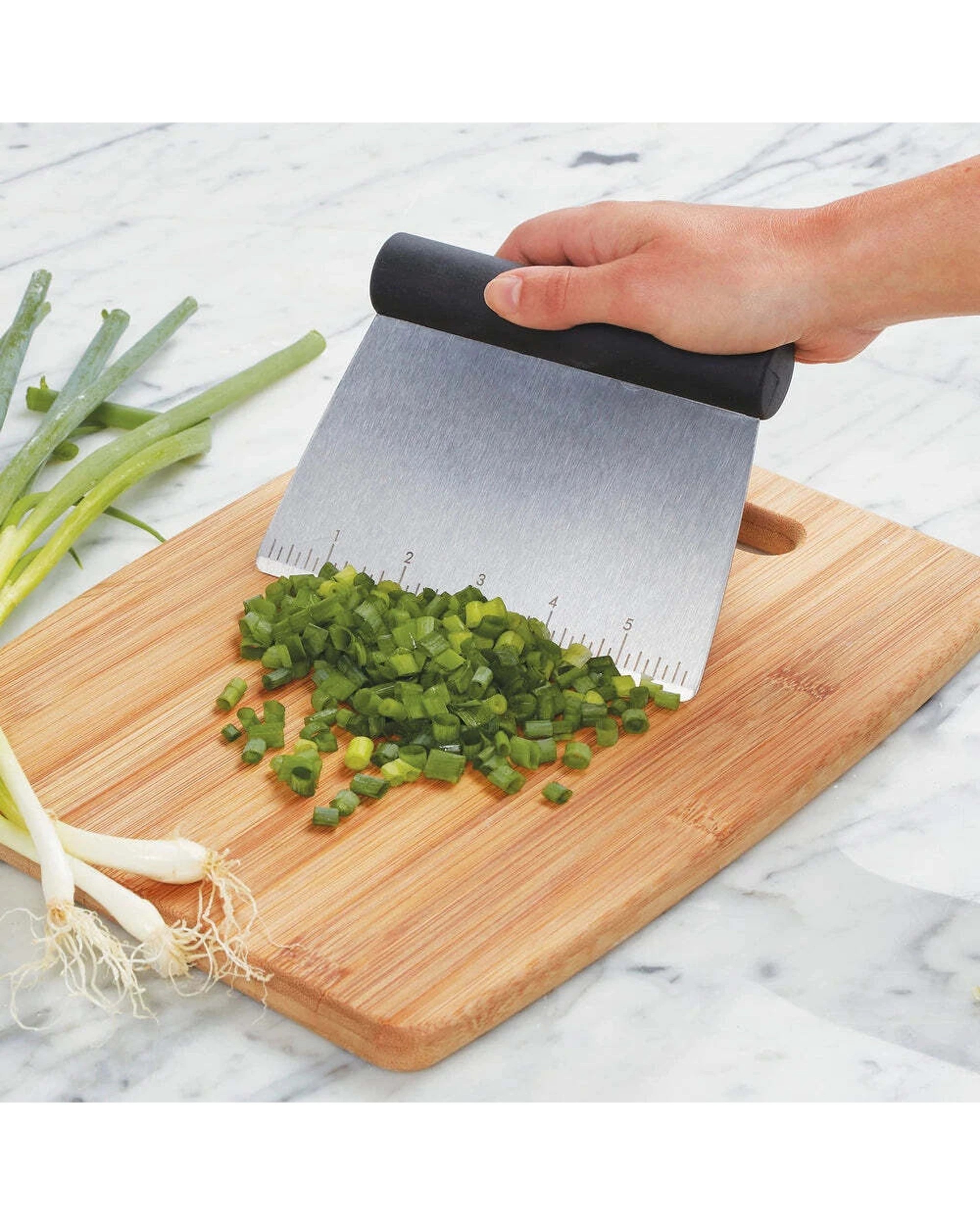 7 KitchenAid All Purpose Scraper Stainless Steel Ergonomic Roll Handle Tool - Black, 7 of 8