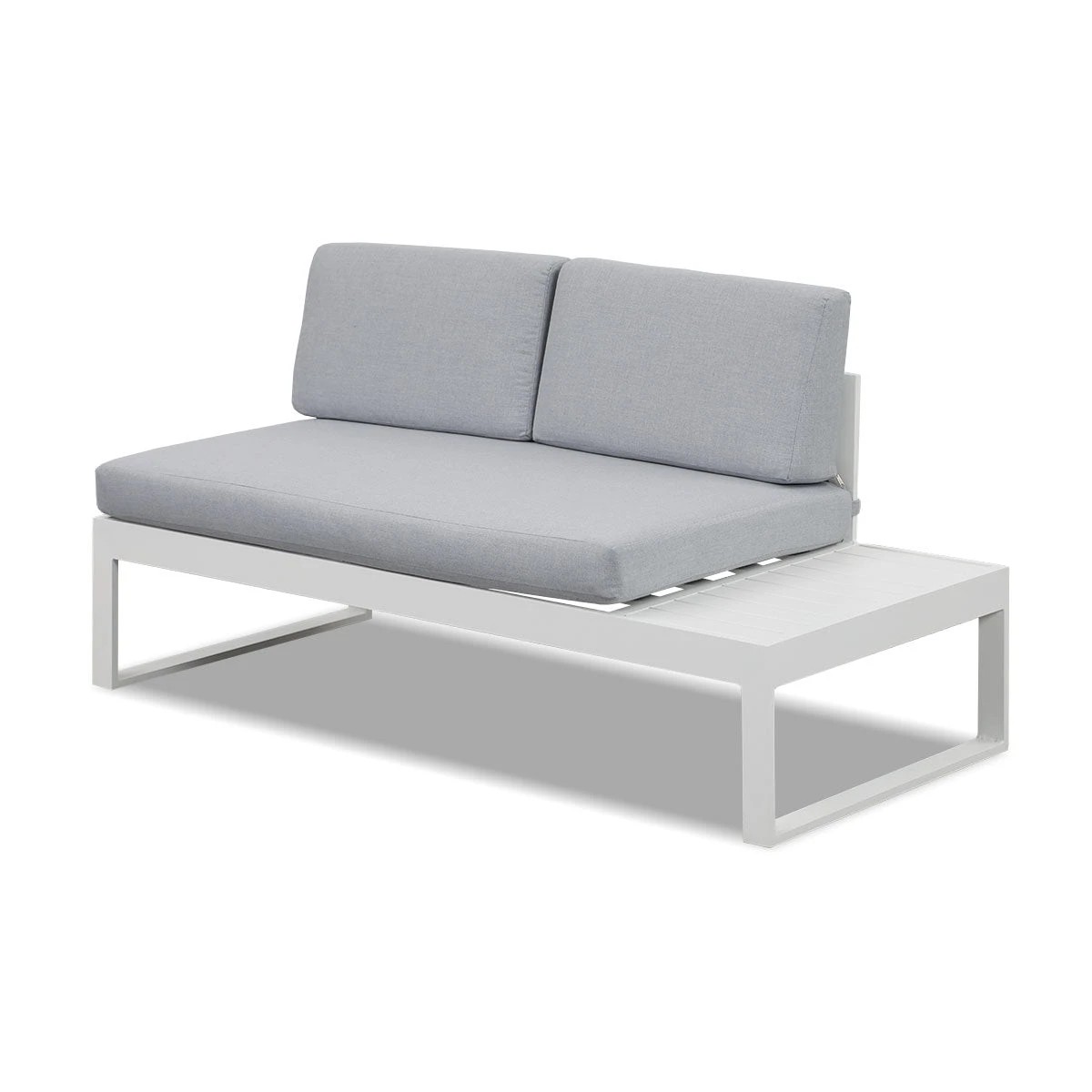3 Moda Living Milano Aluminium Outdoor Sofa Lounge Set - White, 3 of 9