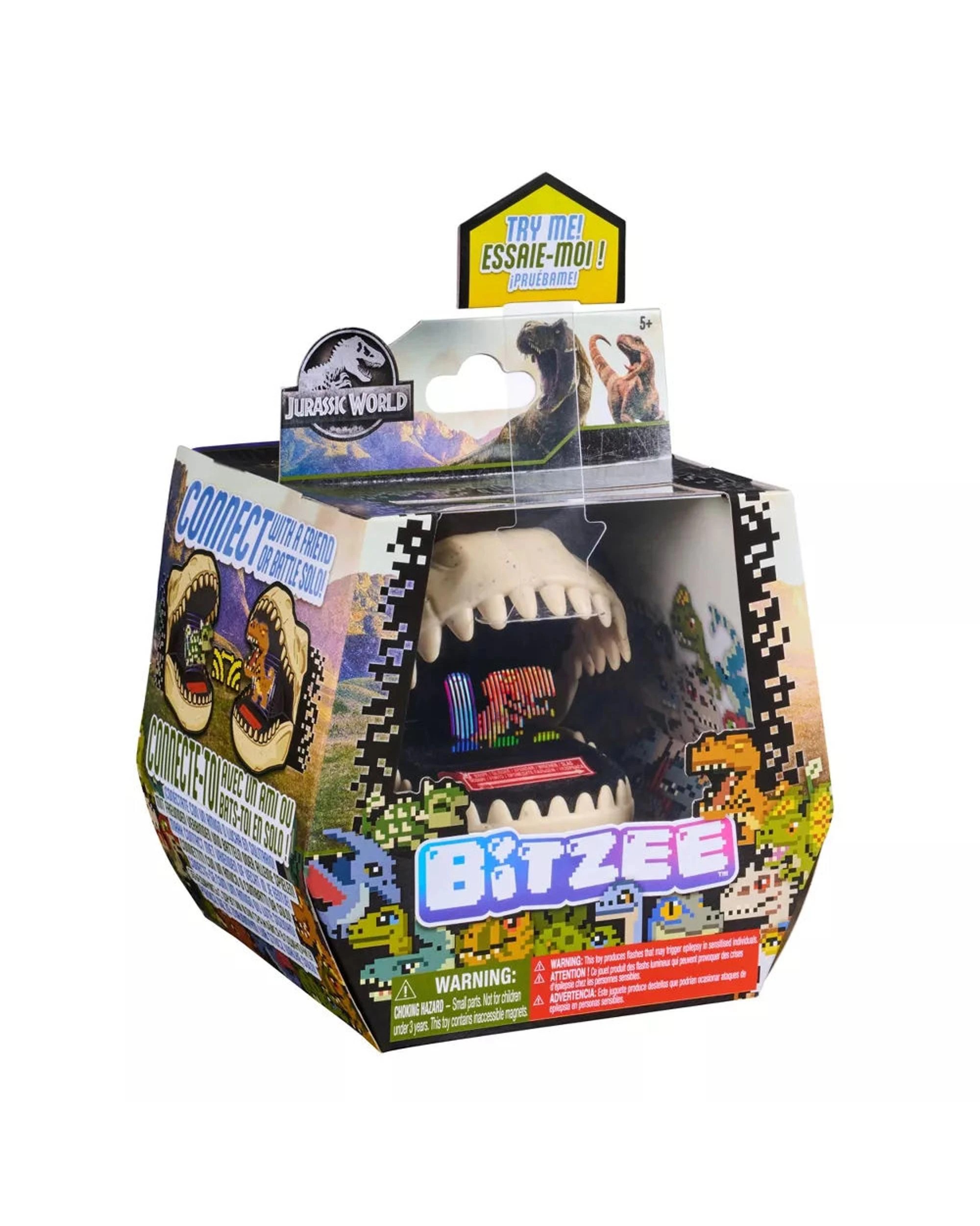 2 Bitzee Jurassic World Interactive Digital Pet, 2 of 9