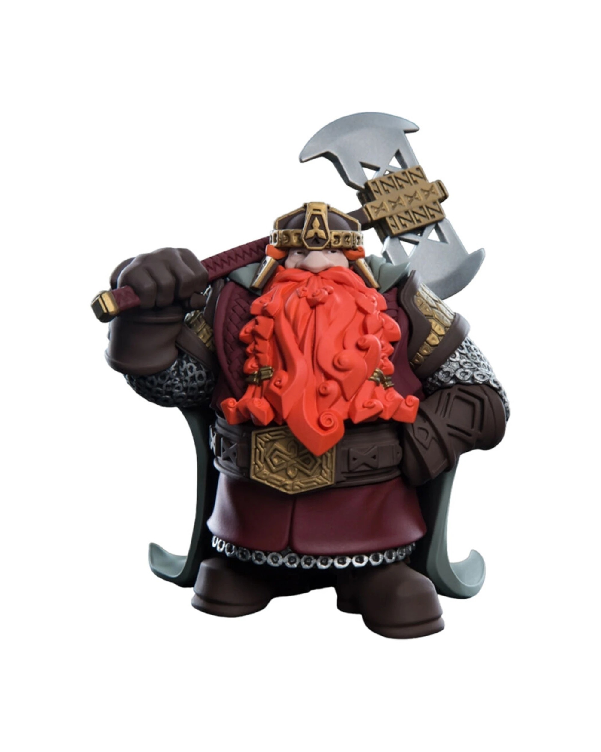 2 The Lord Of The Rings Gimli Mini Epics Vinyl Action Figure Toy 4in Collectible - Red, 2 of 3