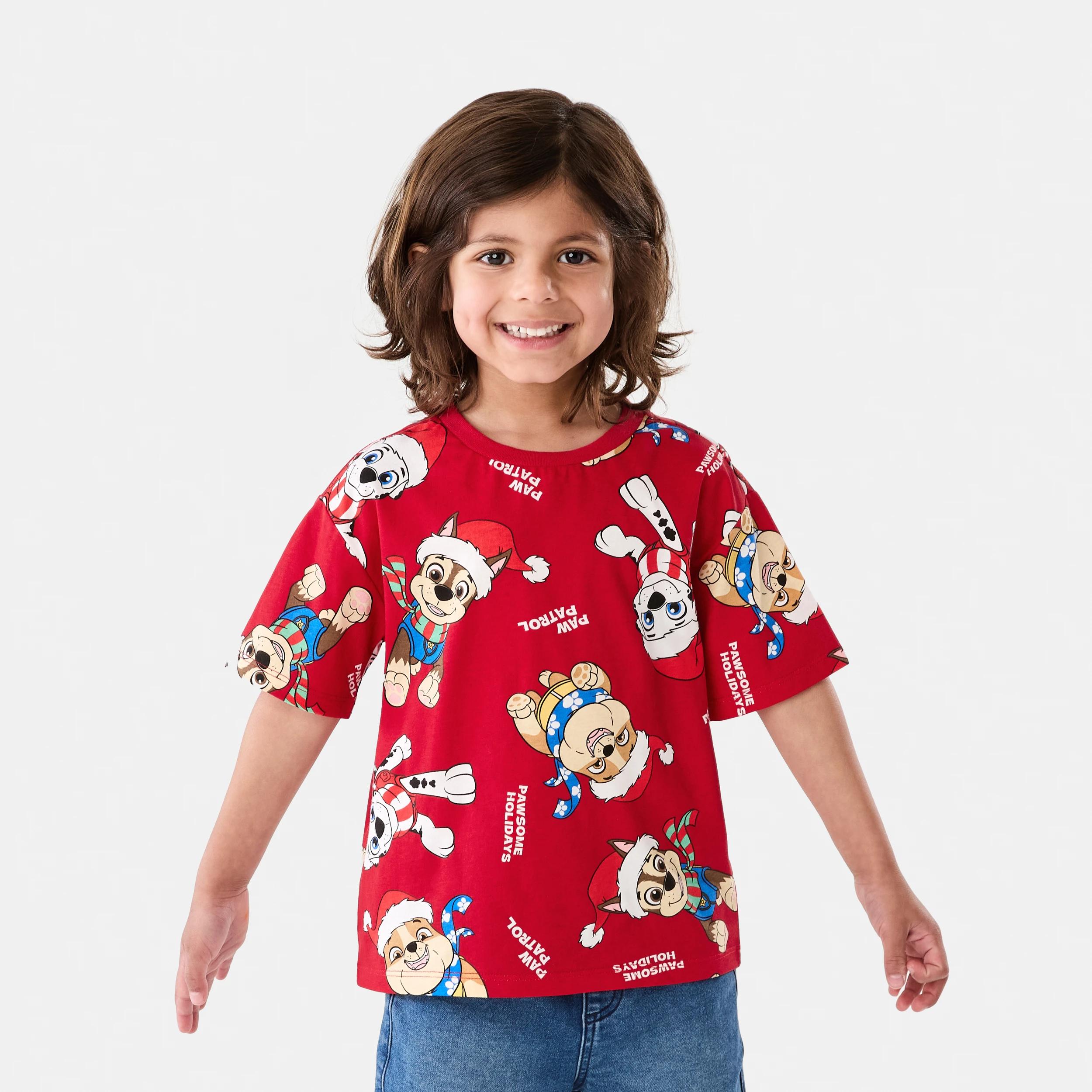 1 PAW Patrol License Christmas T-shirt PAWPATROL XMAS, 1 of 6