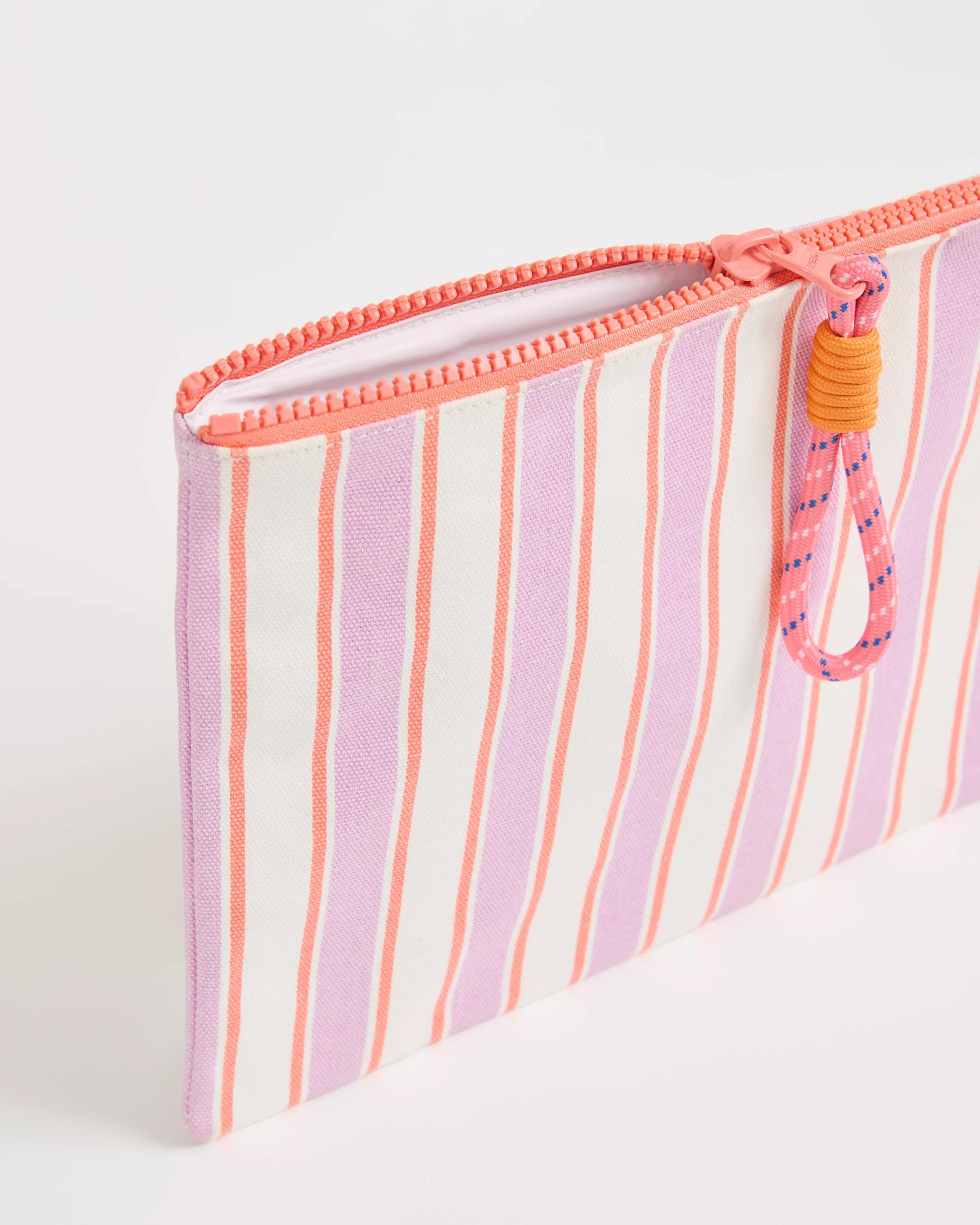 2 Target Kids Printed Canvas Swim Bag STRIPED PINK, 2 of 2