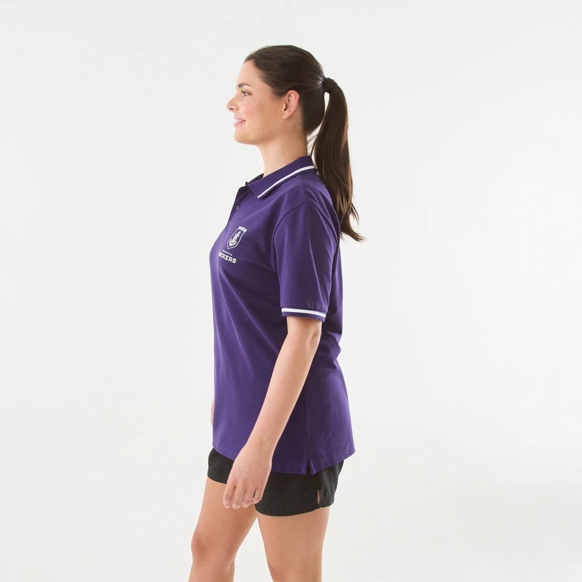 2 Official AFL Adult Polo Shirt Fremantle, 2 of 6