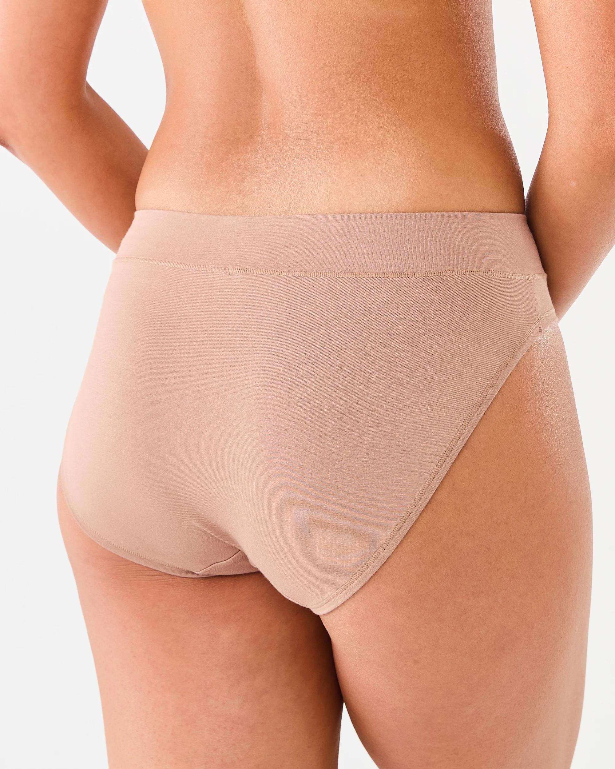 8 3 Pack Bamboo Blend Hi-Cut Briefs Gh St Sc, 8 of 9