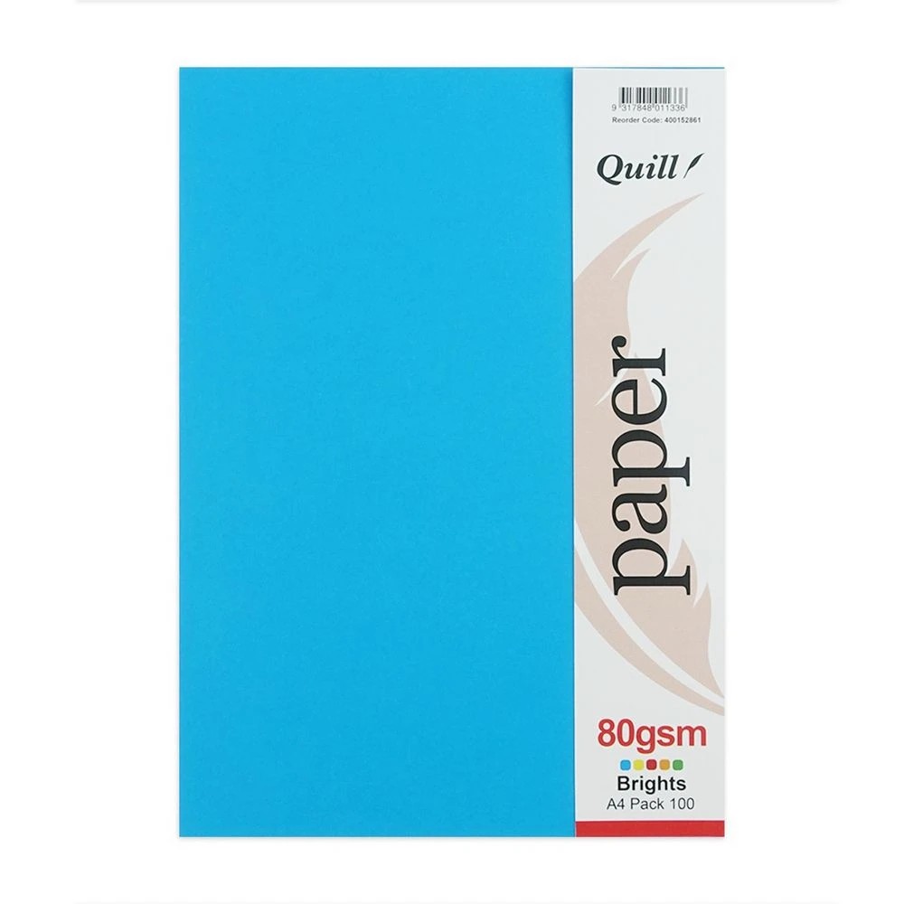 2 Quill A4 Board 80gsm Bright 100 Pack, 2 of 2