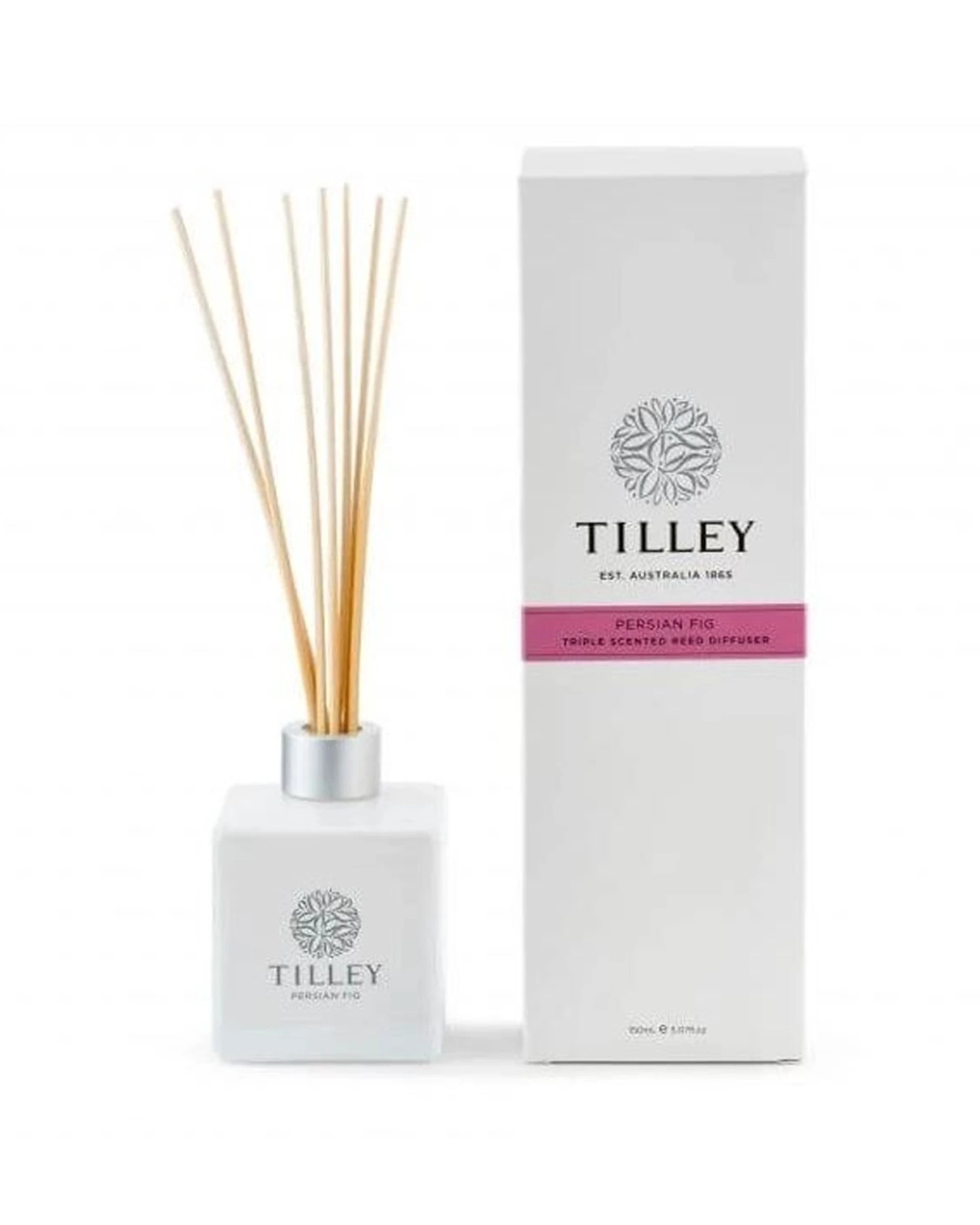 1 Tilley's Reed Diffuser Persian Fig 150ml - White, 1 of 1