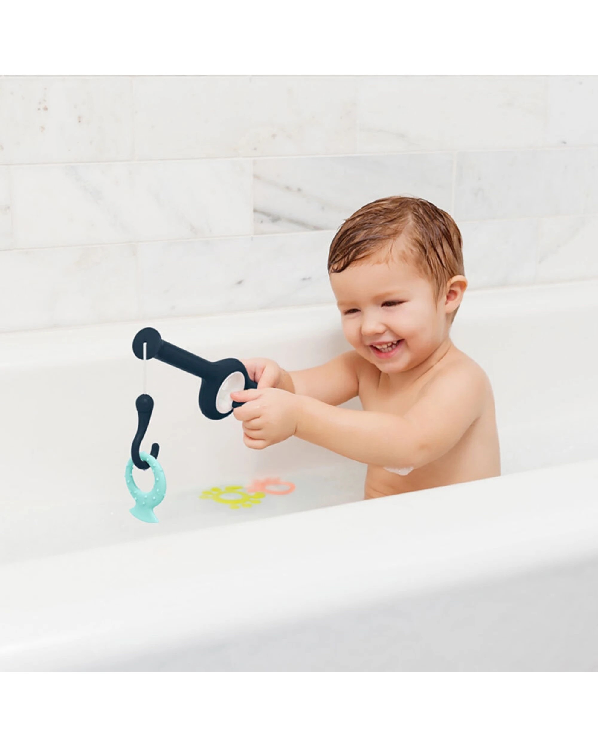 3 Boon Cast Fishing Pole Bath Toy - Multi, 3 of 4
