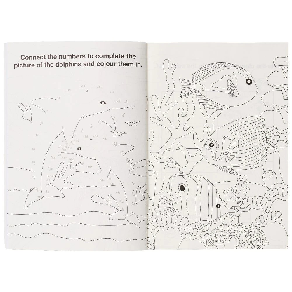 3 Studymate Under the Sea Colouring and Activity Book, 3 of 3