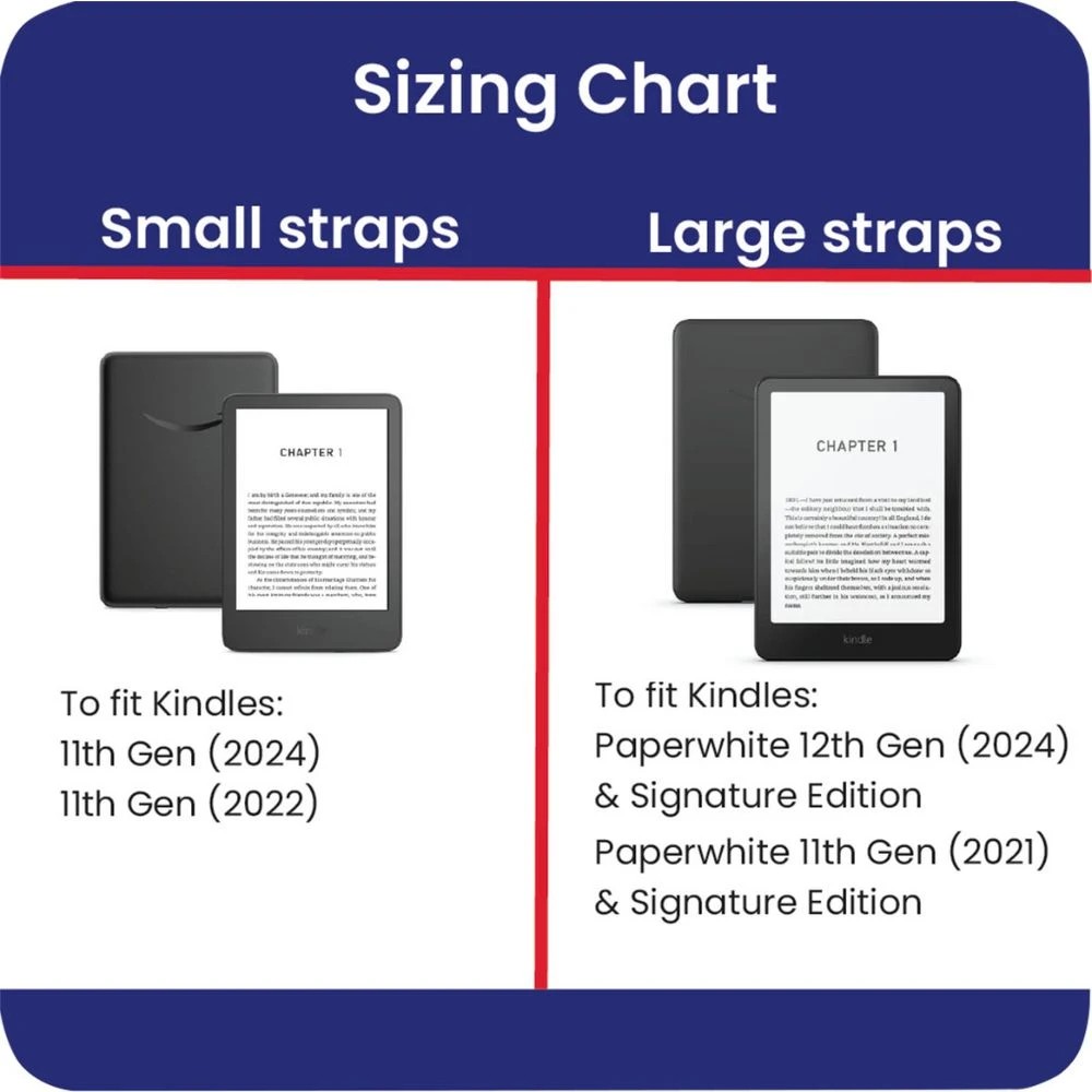 5 Strapsicle Straps for Kindle Large Bondi Blue 2 Pack, 5 of 9