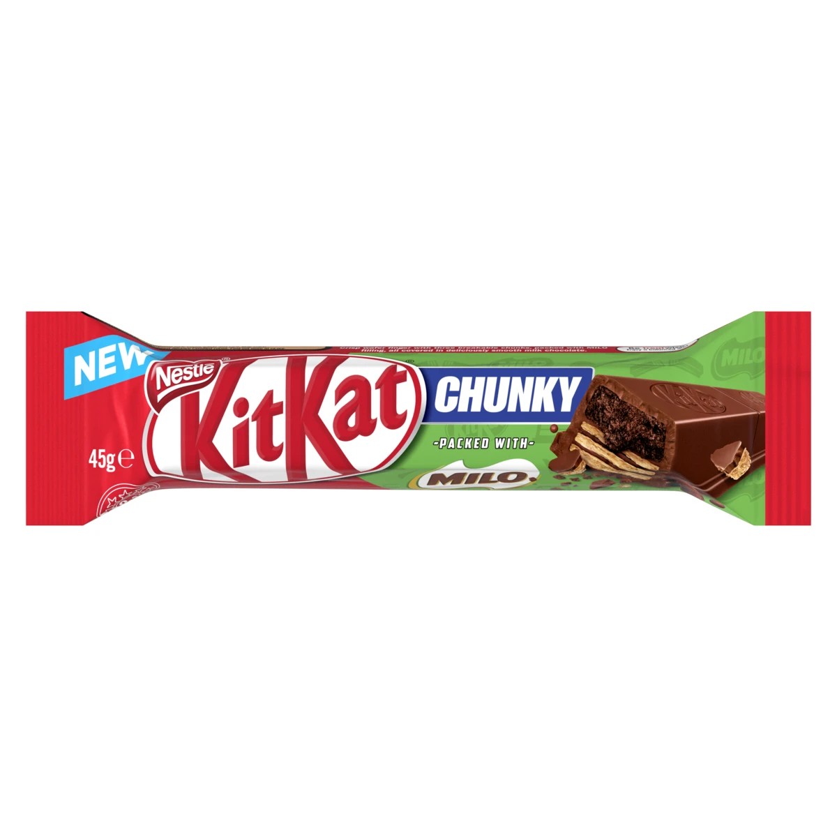 1 Nestle KitKat Chunky Chocolate Packed with Milo 45g, 1 of 3