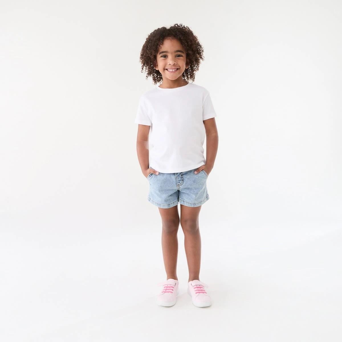 5 Denim Shorts LIGHT WASH, 5 of 6