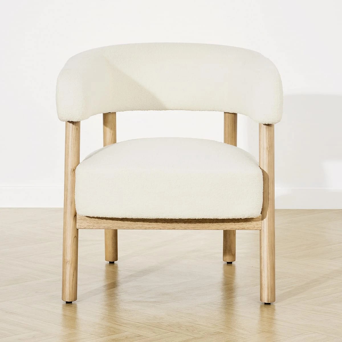 2 Cora Boucle Lounge Chair, 2 of 9