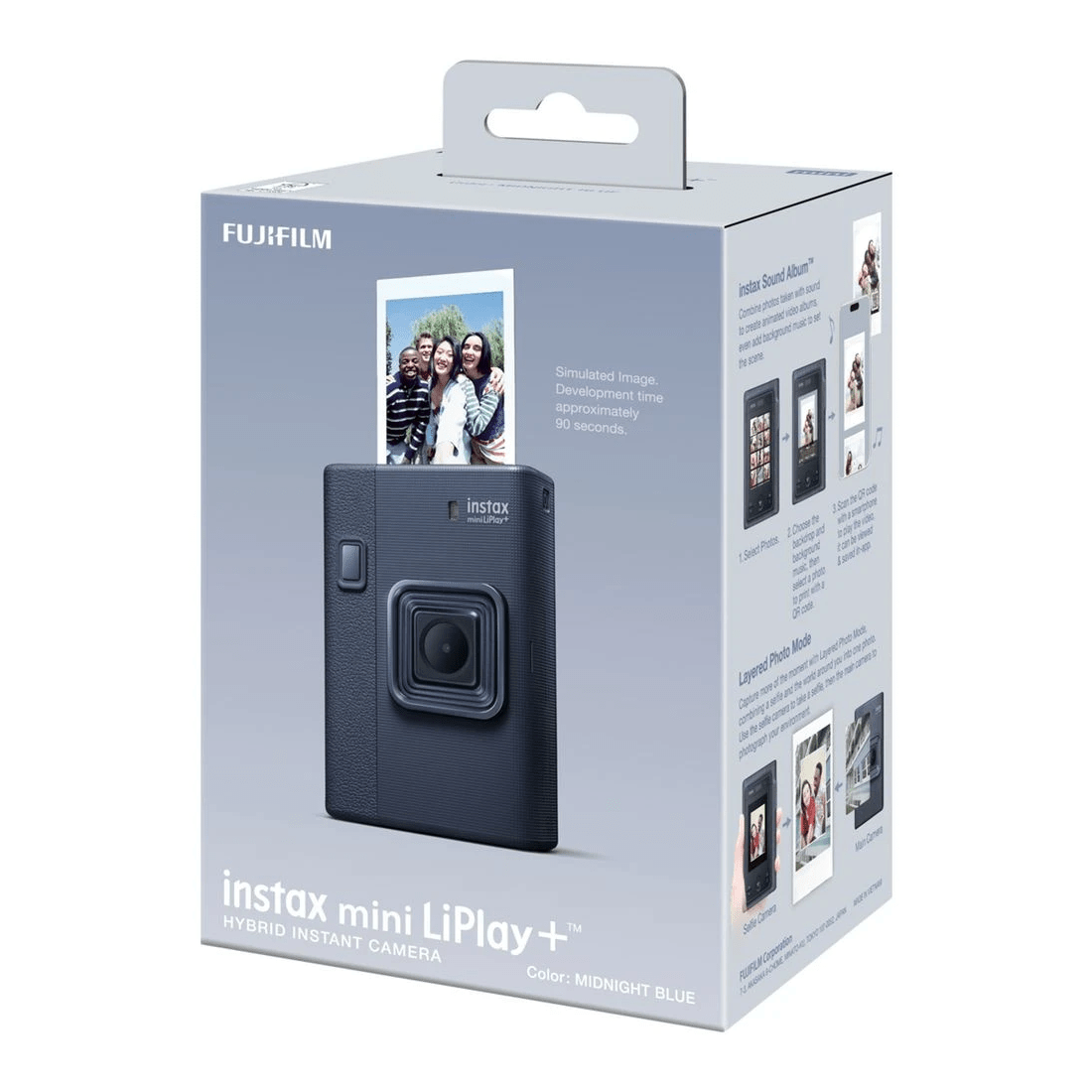 9 Fujifilm INSTAX Mini LiPlay+ Camera Midnight Blue, 9 of 9
