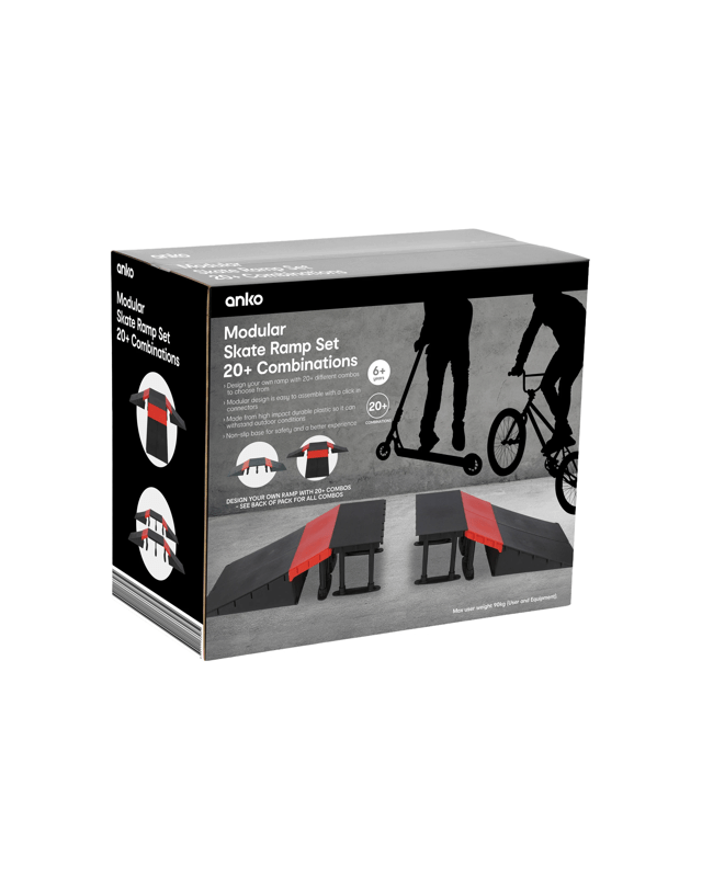 Modular Skate Ramp 20+ Combinations