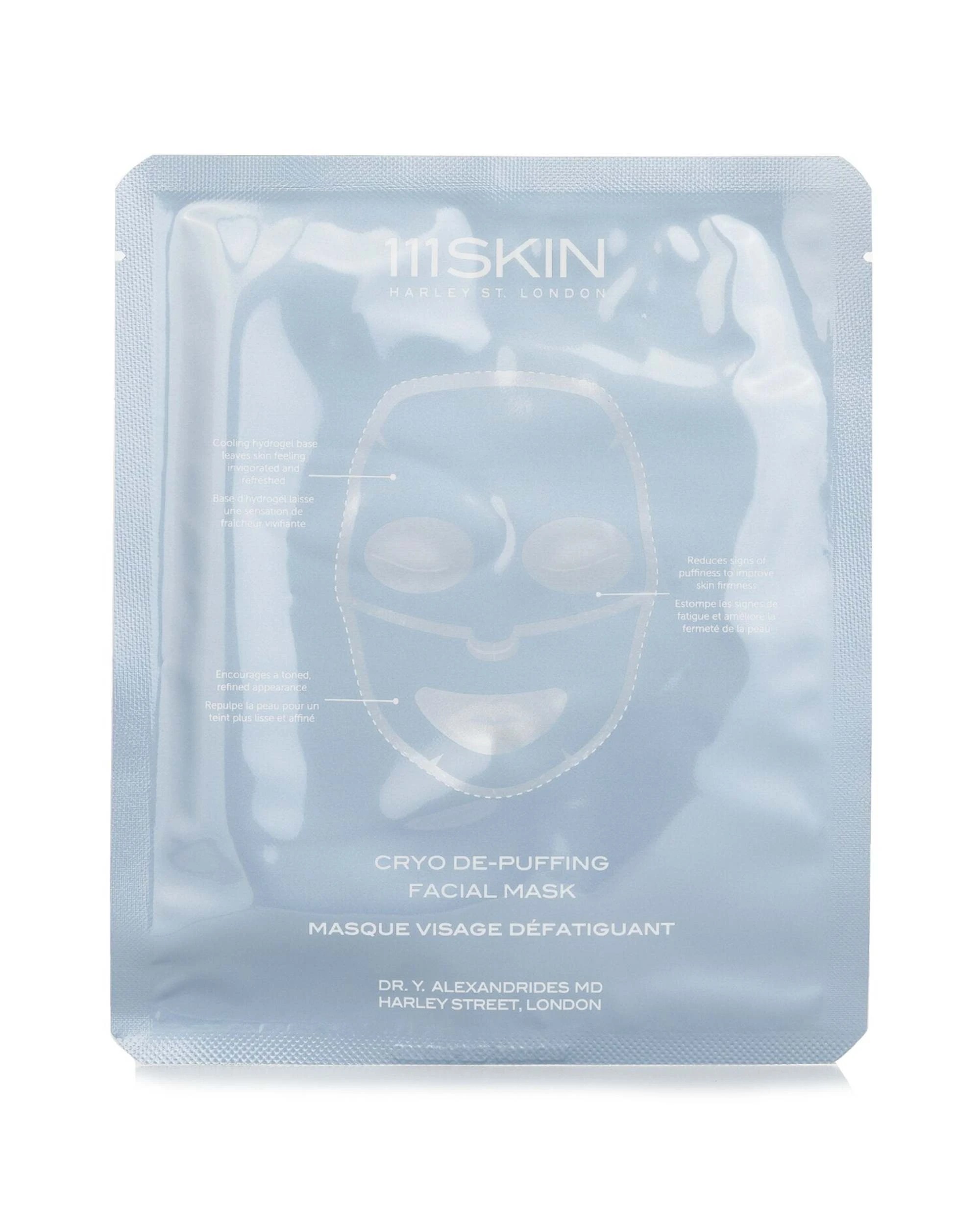 1 111Skin Cryo De-Puffing Facial Mask  5x30ml/5x1.01oz, 1 of 3