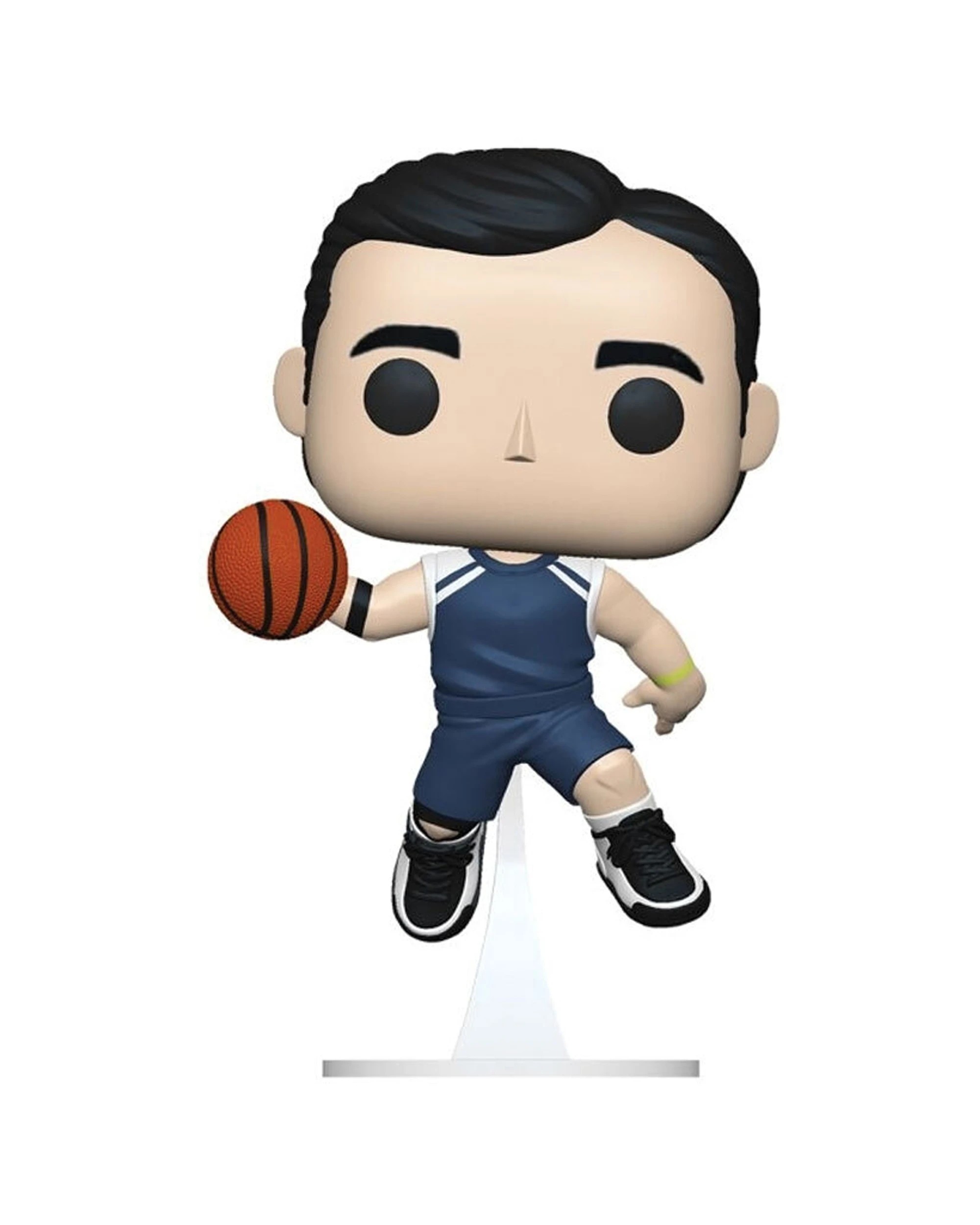 1 Pop Vinyl Figurine The Office - Basketball Michael Vinyl Collectible 10cm - Blue, 1 of 3