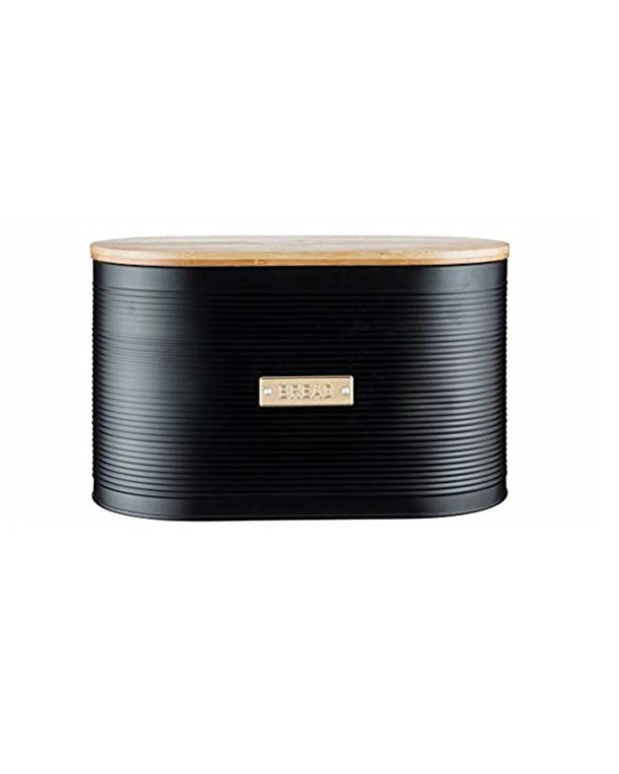 1 Typhoon Living Otto Bread Bin - Black, 1 of 2