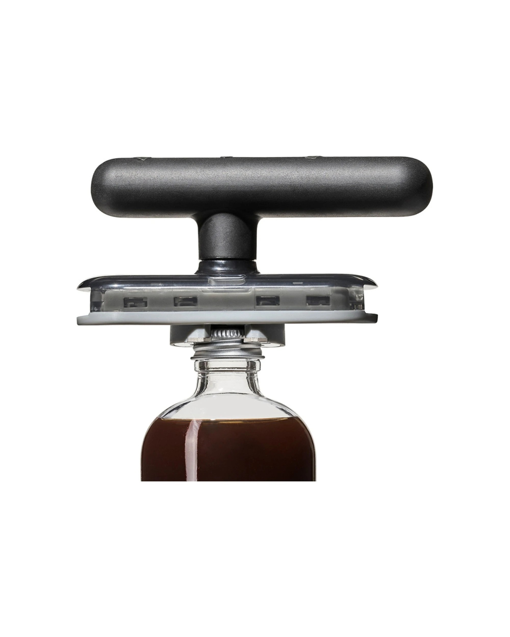 2 OXO Good Grips Adjustable Jar Opener with Non-Slip Base Pad, Stainless Steel, Black - Black, 2 of 7