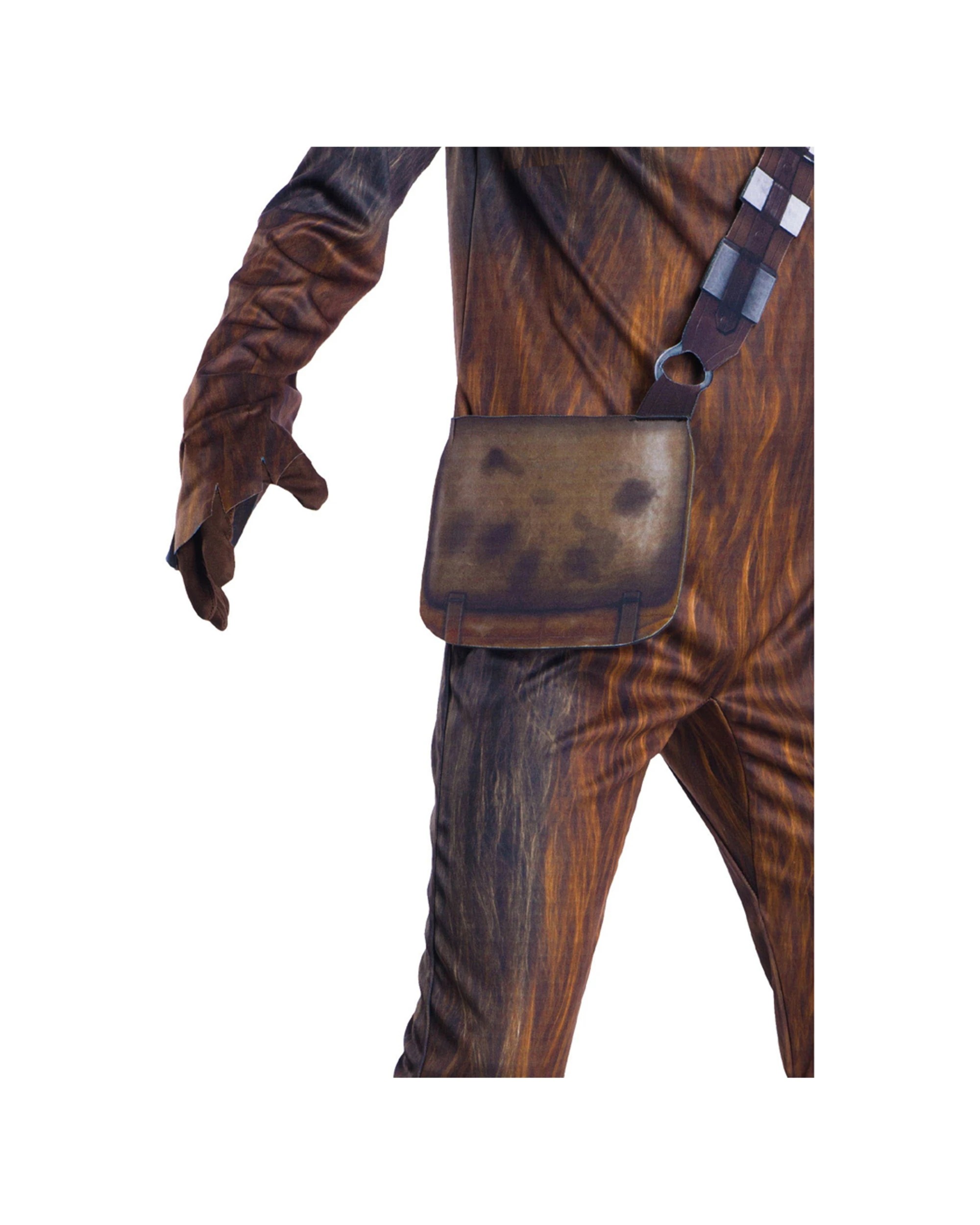 3 Star Wars Chewbacca Kids Deluxe Costume With Mask Size M - Brown, 3 of 3