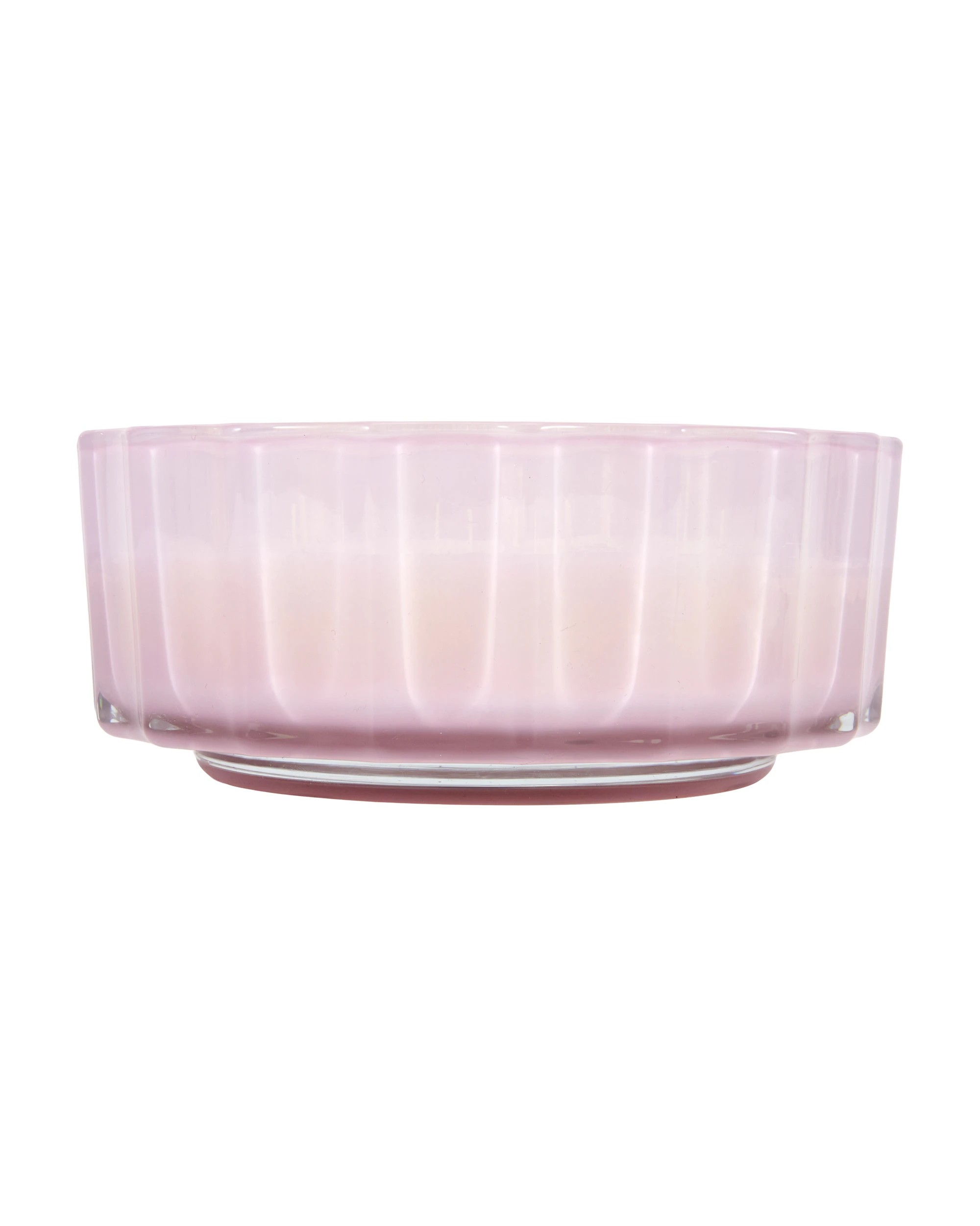 1 XL Sweet Floral Glass Candle, 1 of 5