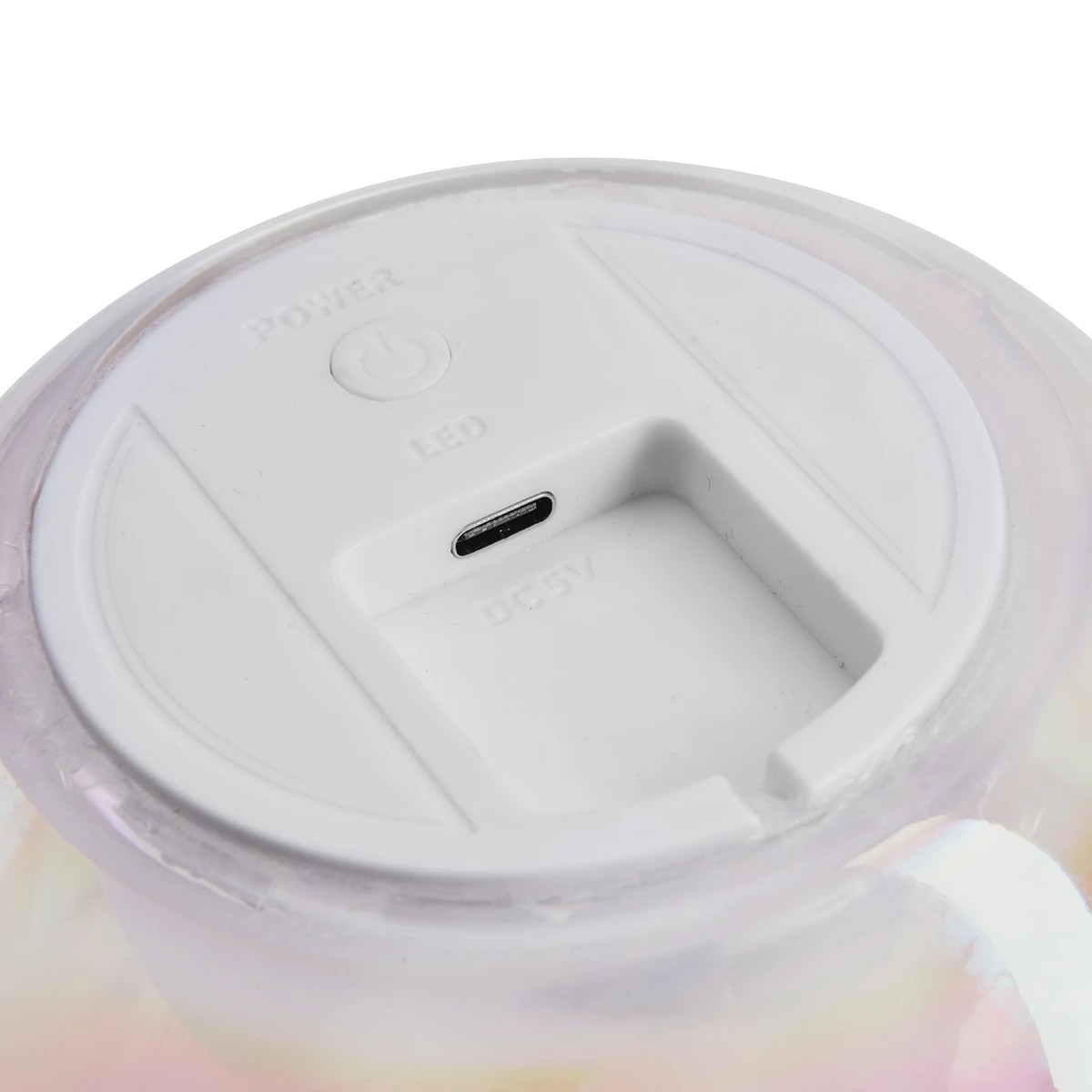 6 Amelie Iridescent Portable Rechargeable Lamp, 6 of 6
