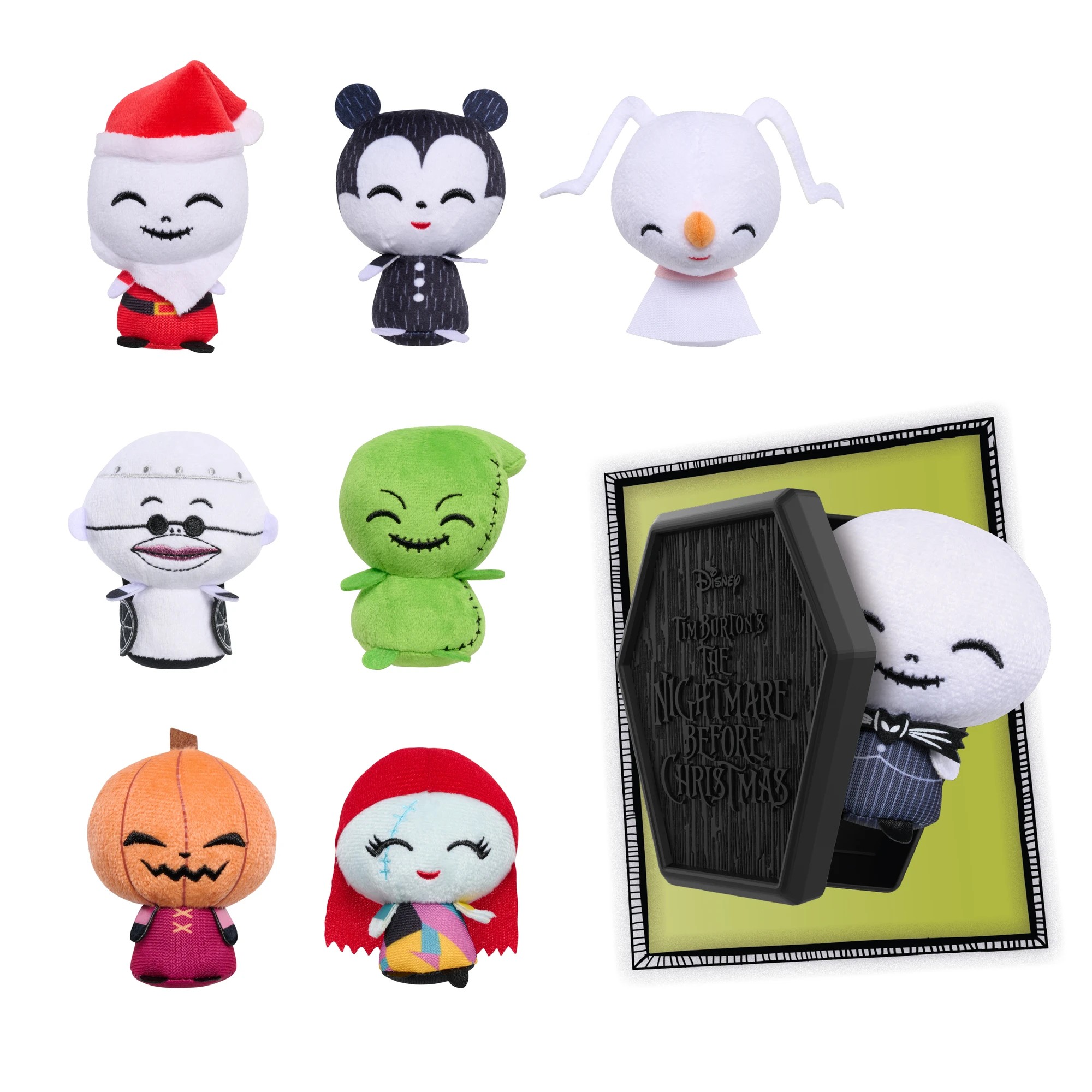 2 Night Before Christmas Mini Style Plush with Coffin Capsule - Assorted - Multi, 2 of 4
